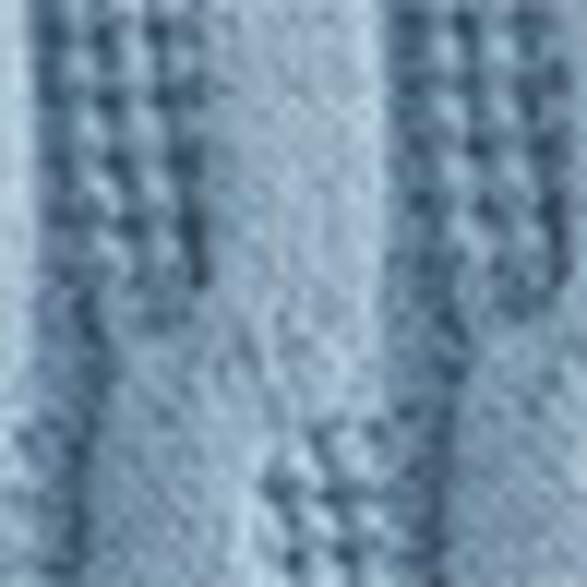 Cardigan - cable knit pattern blue