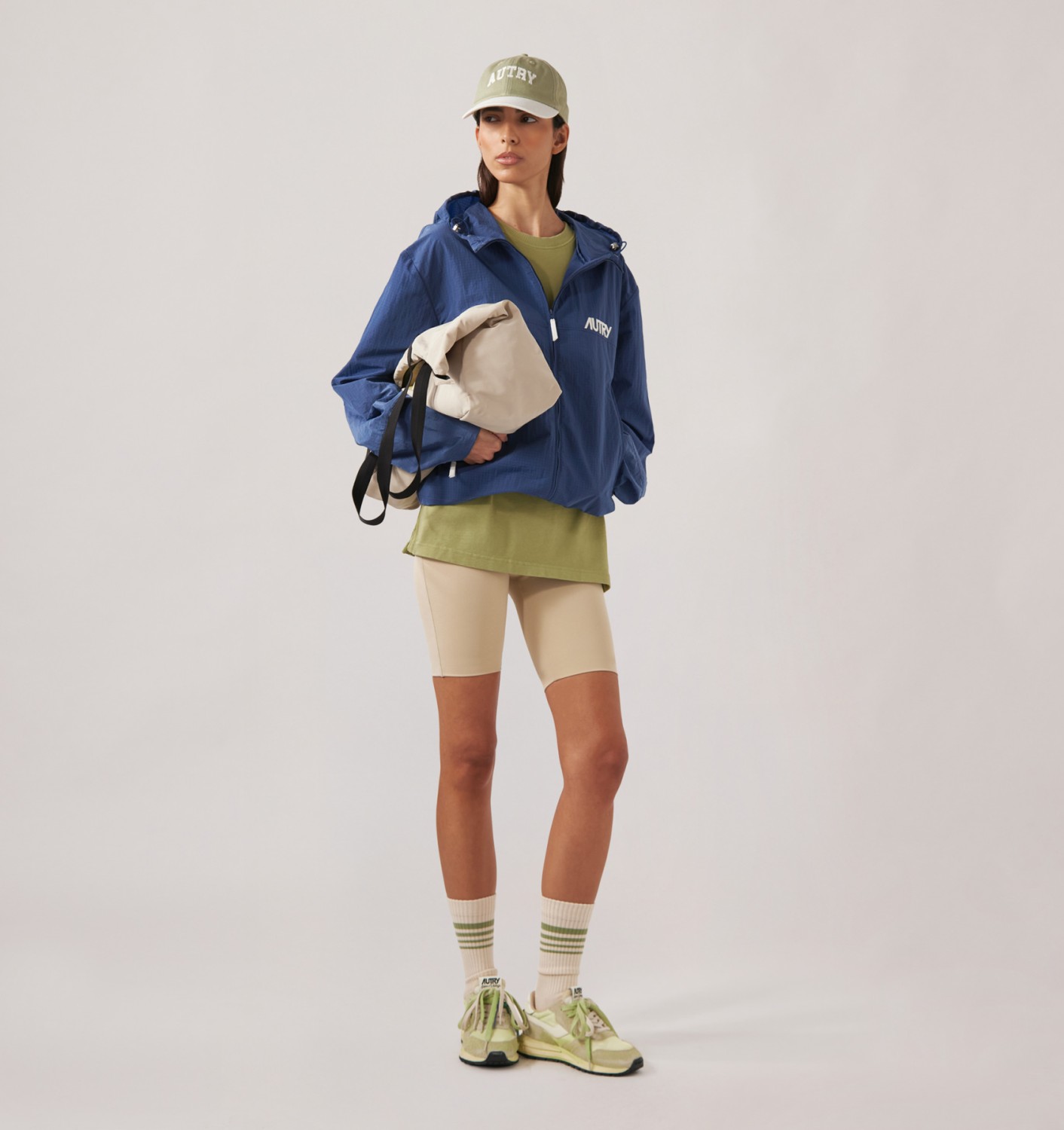 BIKER SHORTS WOMAN - WHITE