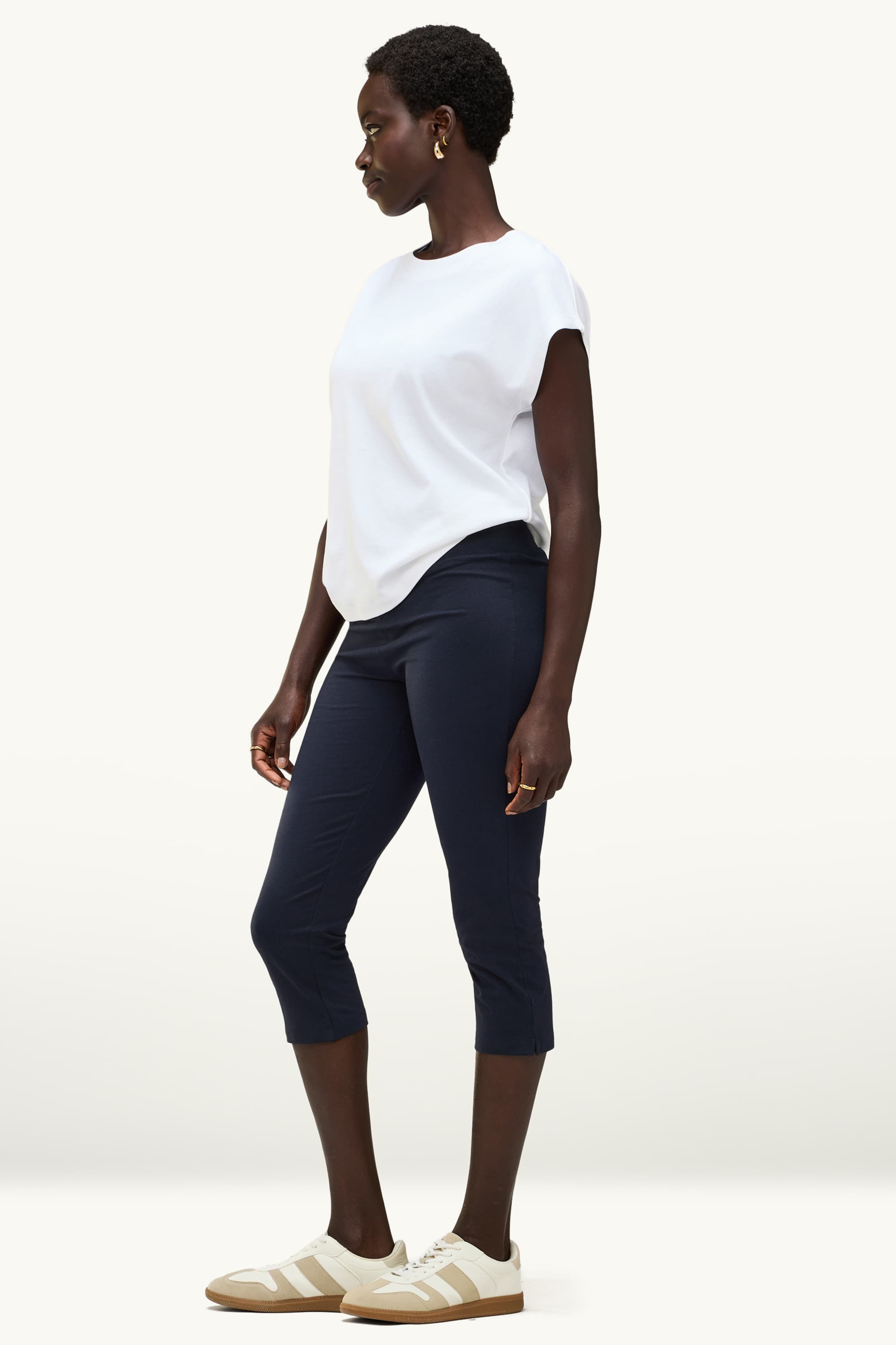 Multipack of 2 - capri leggings black (4)