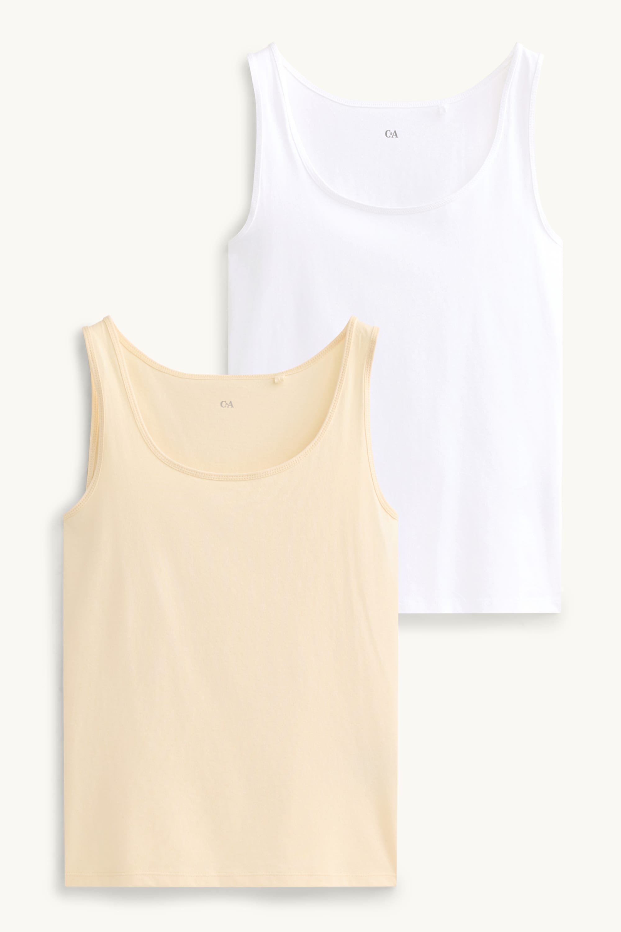 Multipack of 2 - top white
