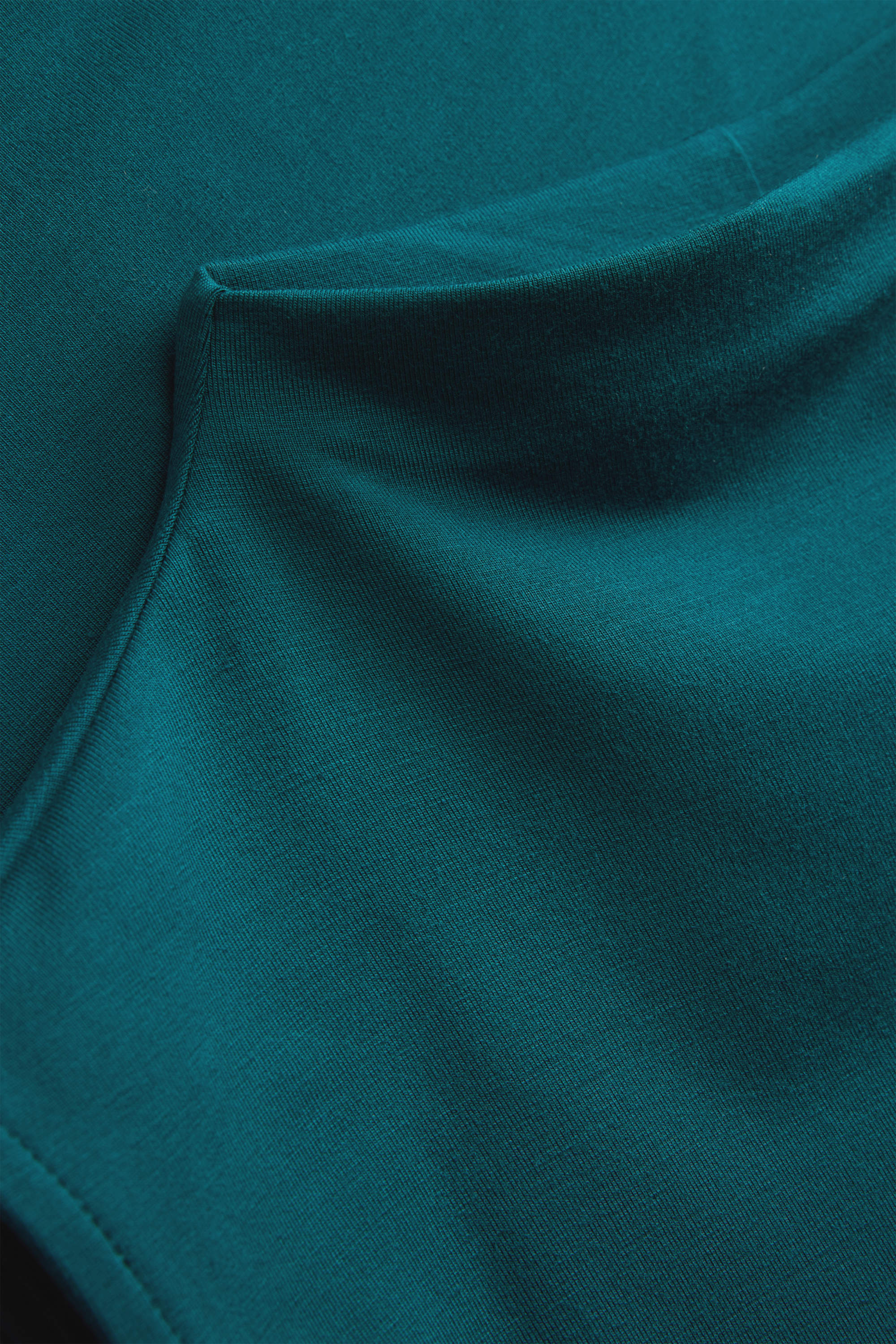 Viscose dress - straight fit green