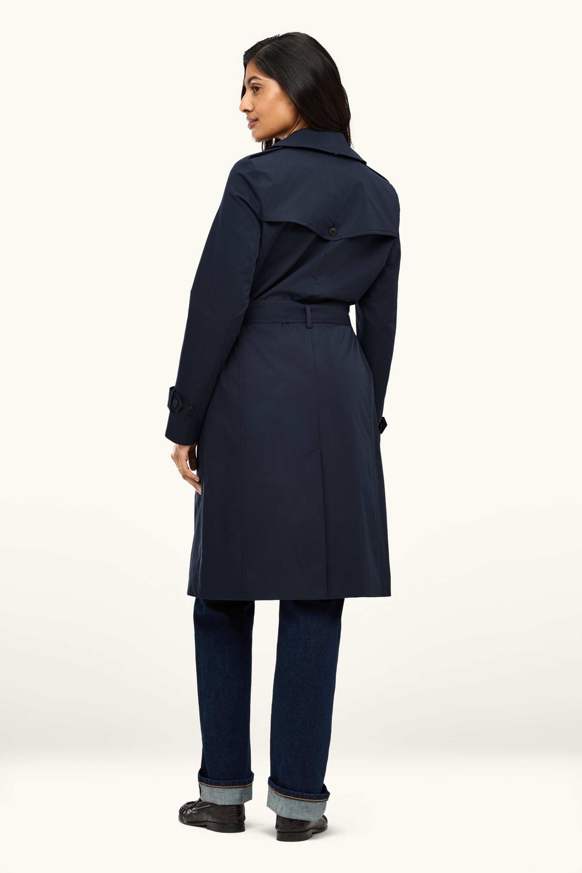Trench coat - water-repellent dark blue