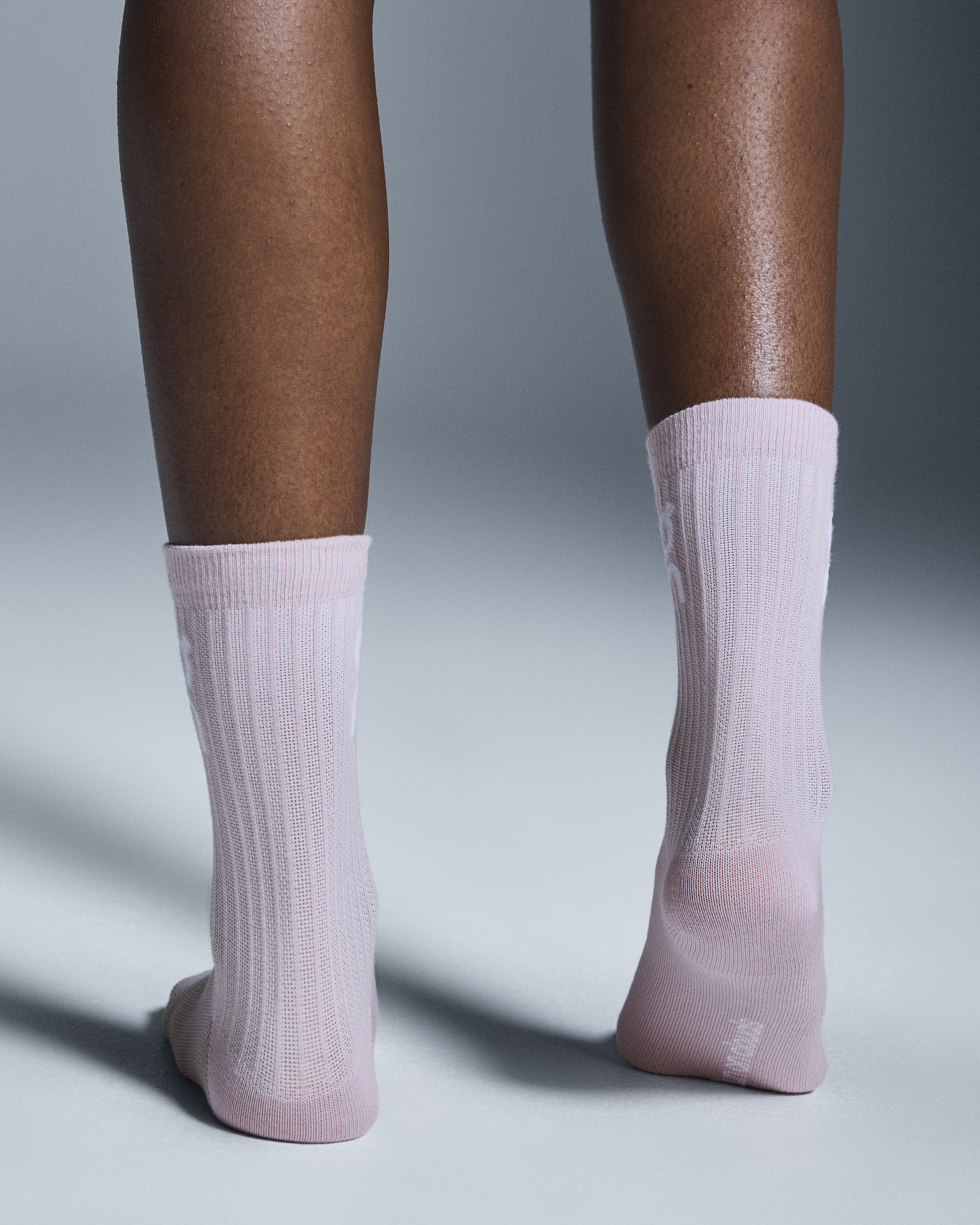 Logo Sock High 3P - Mauve | Raspberry