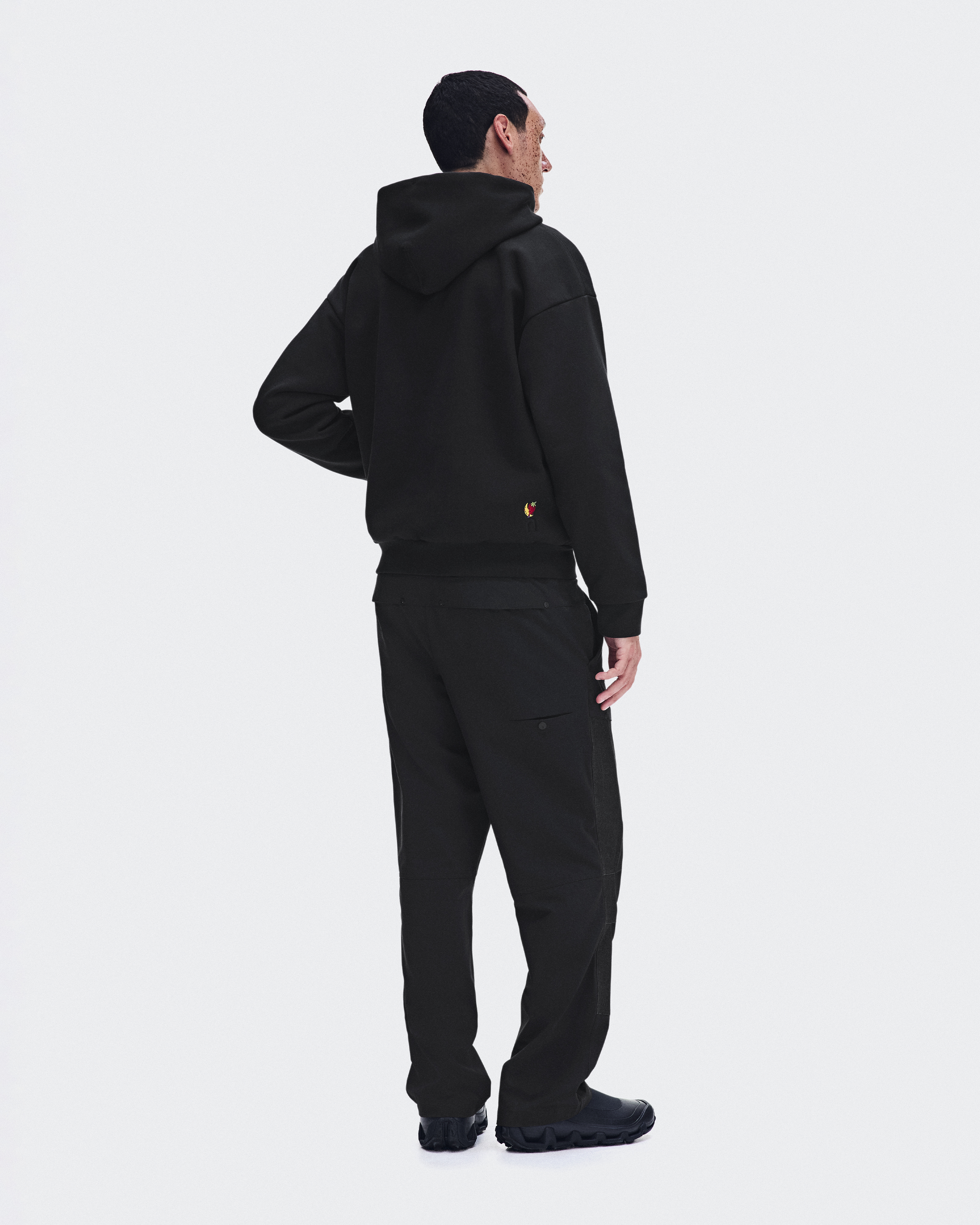 Utility Zip Hoodie SHG - Black