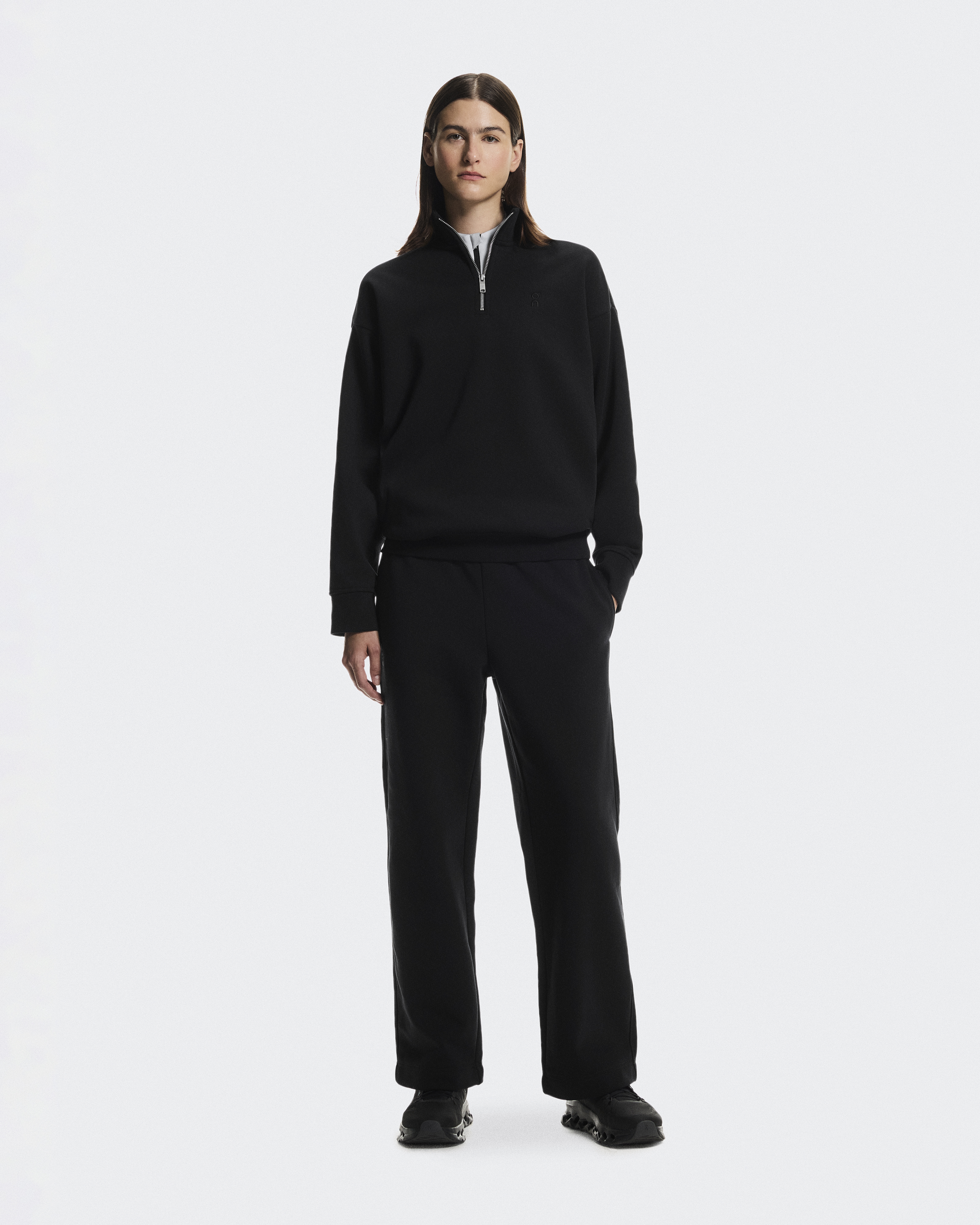 Club Collective 1/4 Zip - Black