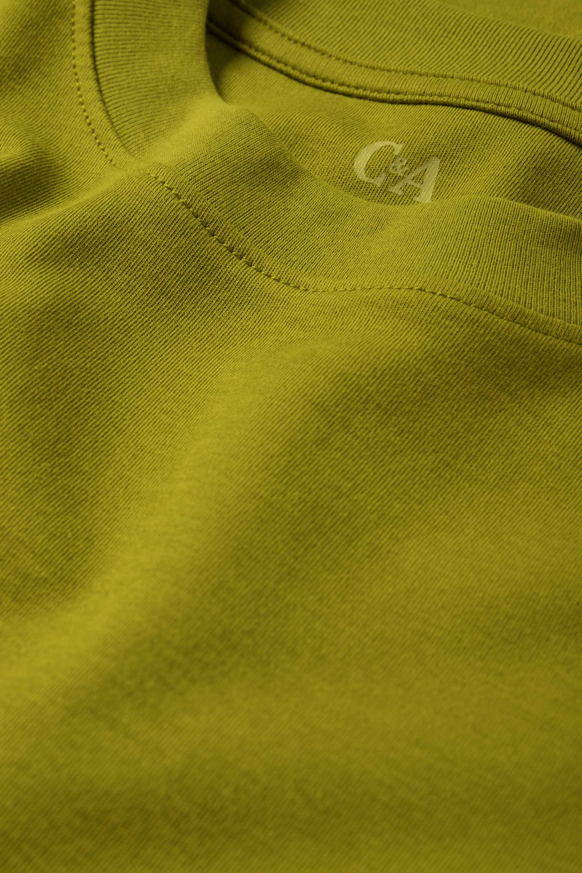 T-shirt - slim fit green