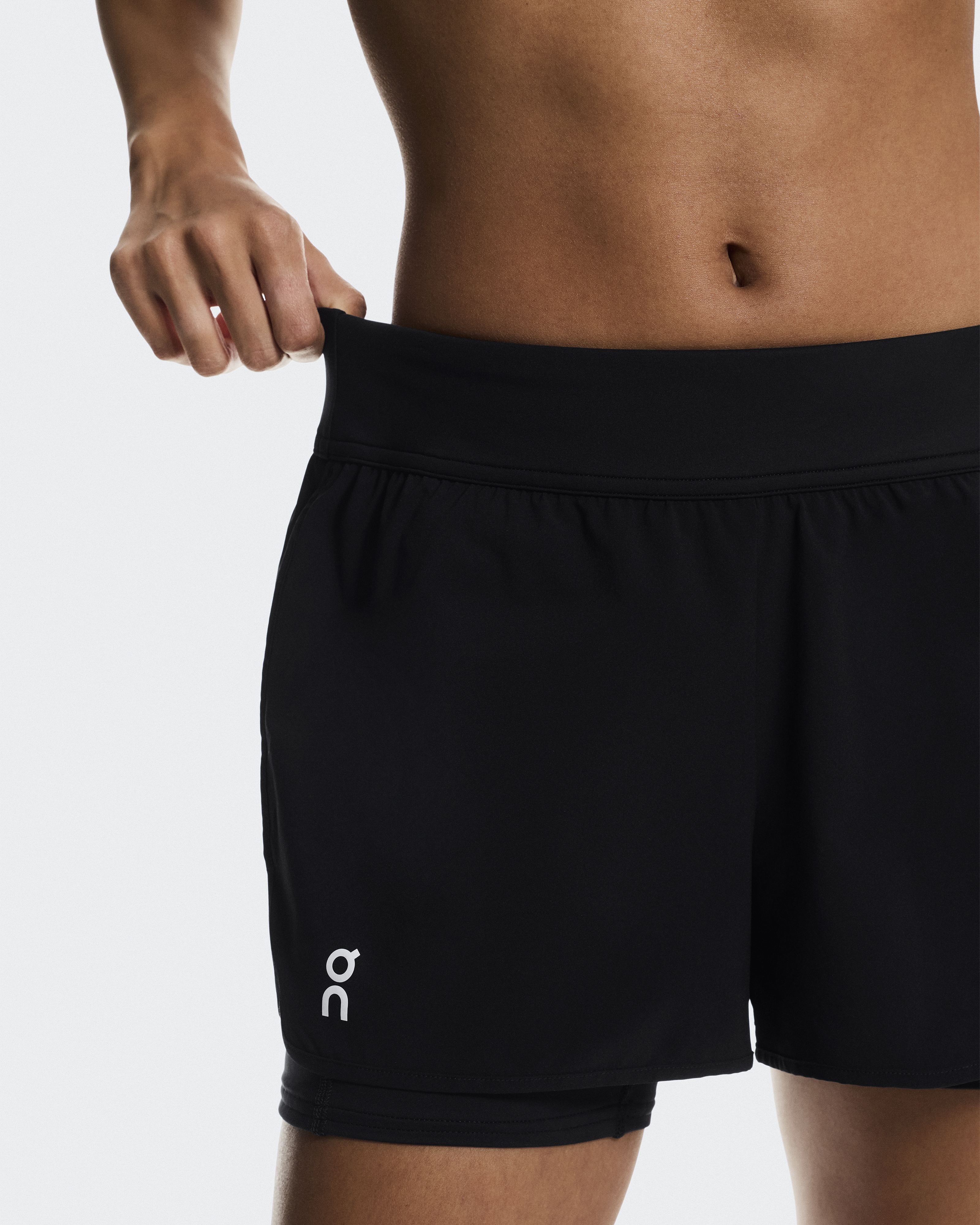 3" Court Shorts 2-in-1 - Black