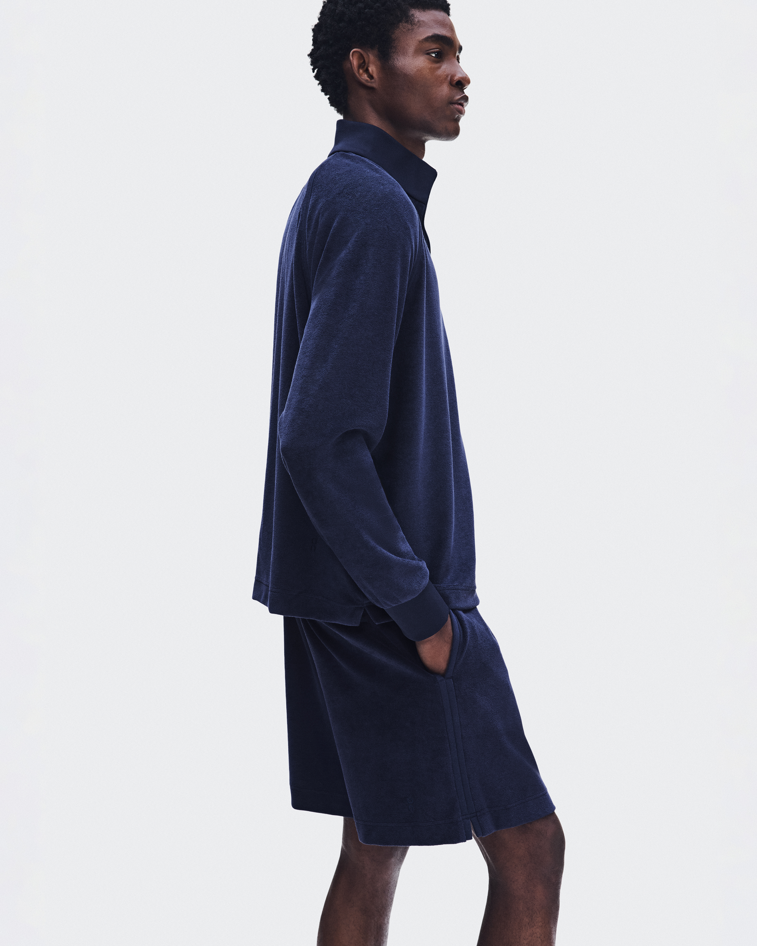 Courtside Shorts Terry - Inkwell