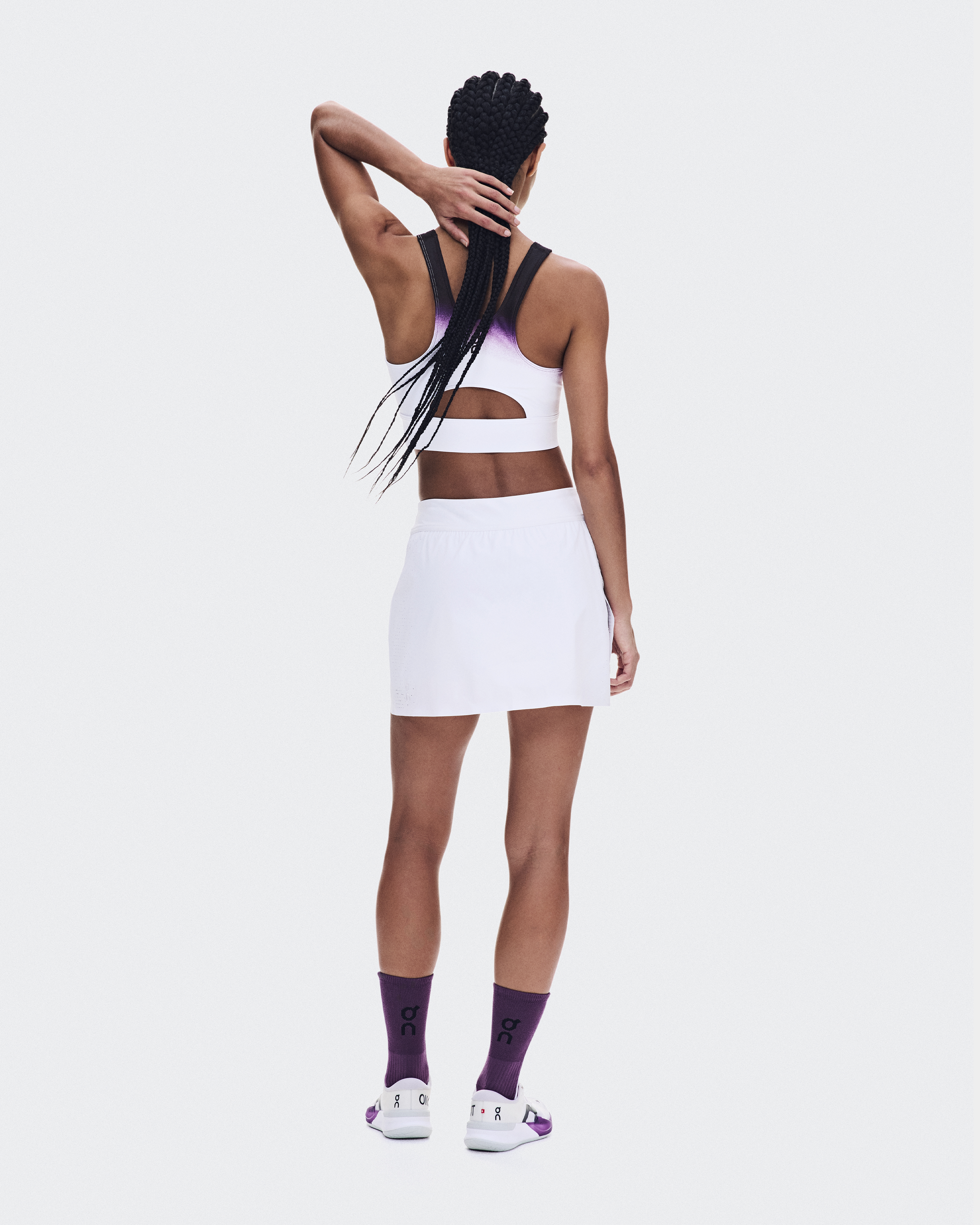 Court Crop Top Swing - White | Cassis