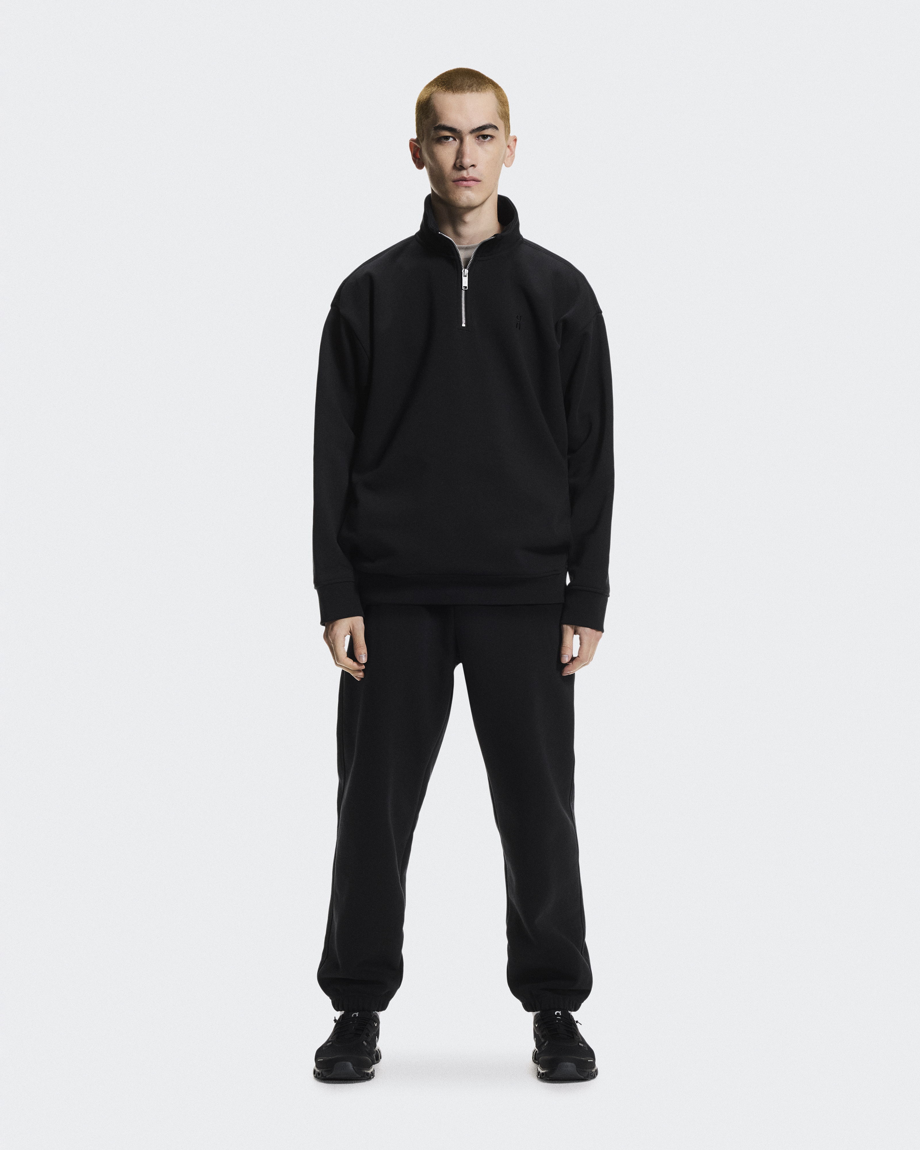 Club Collective 1/4 Zip - Black
