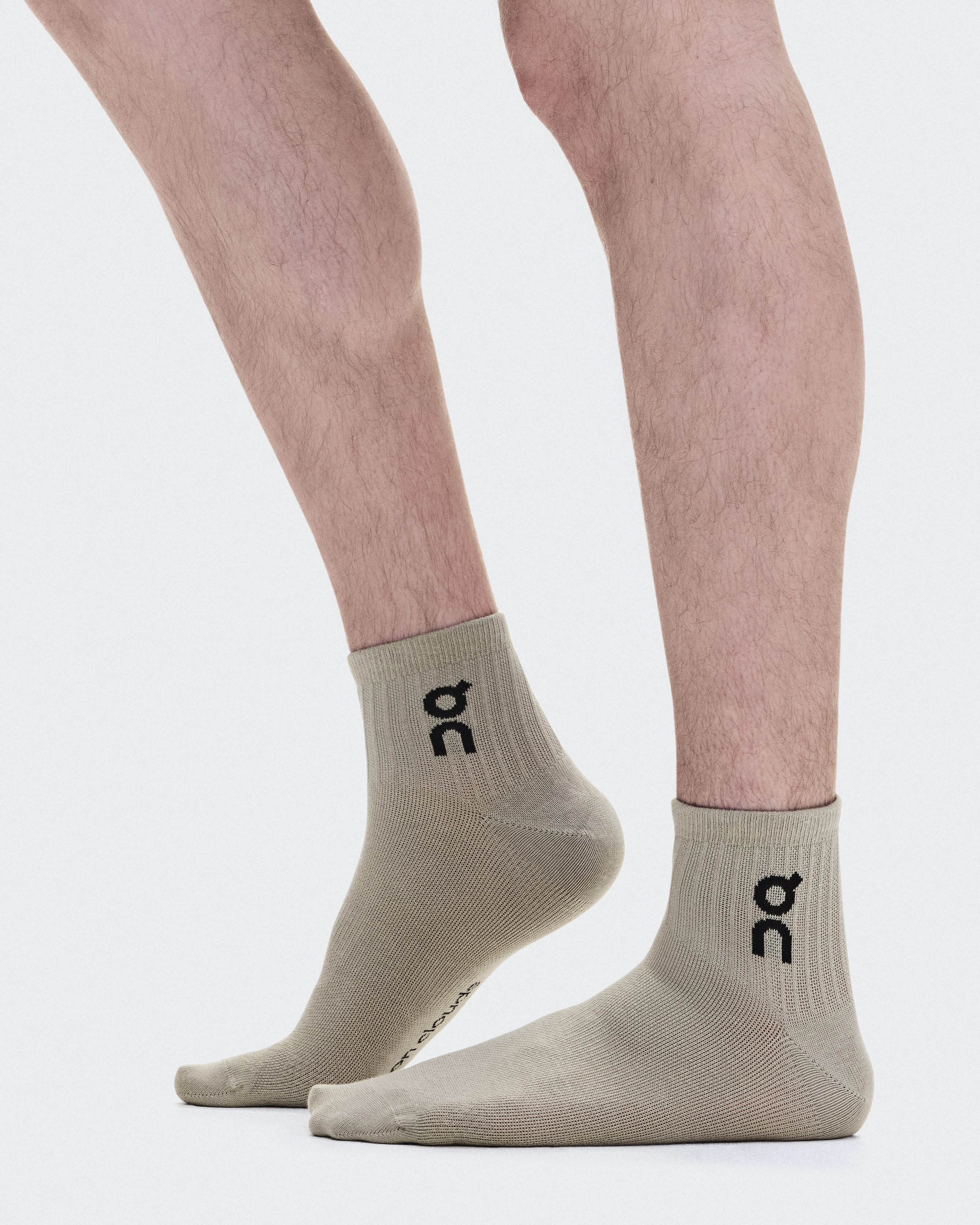 Logo Sock Mid 3P - Hare | Brume
