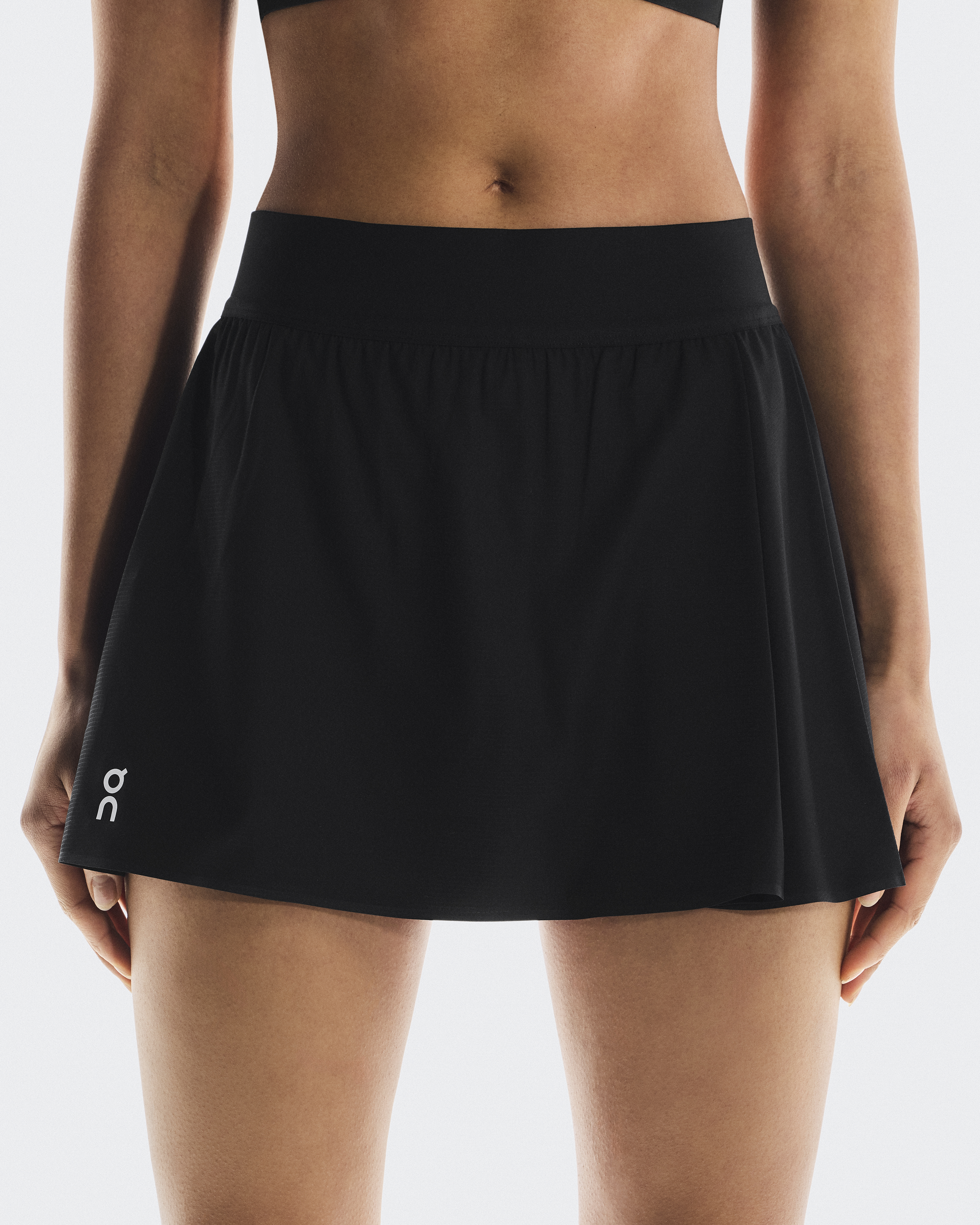 Court Skirt Pleated - Black