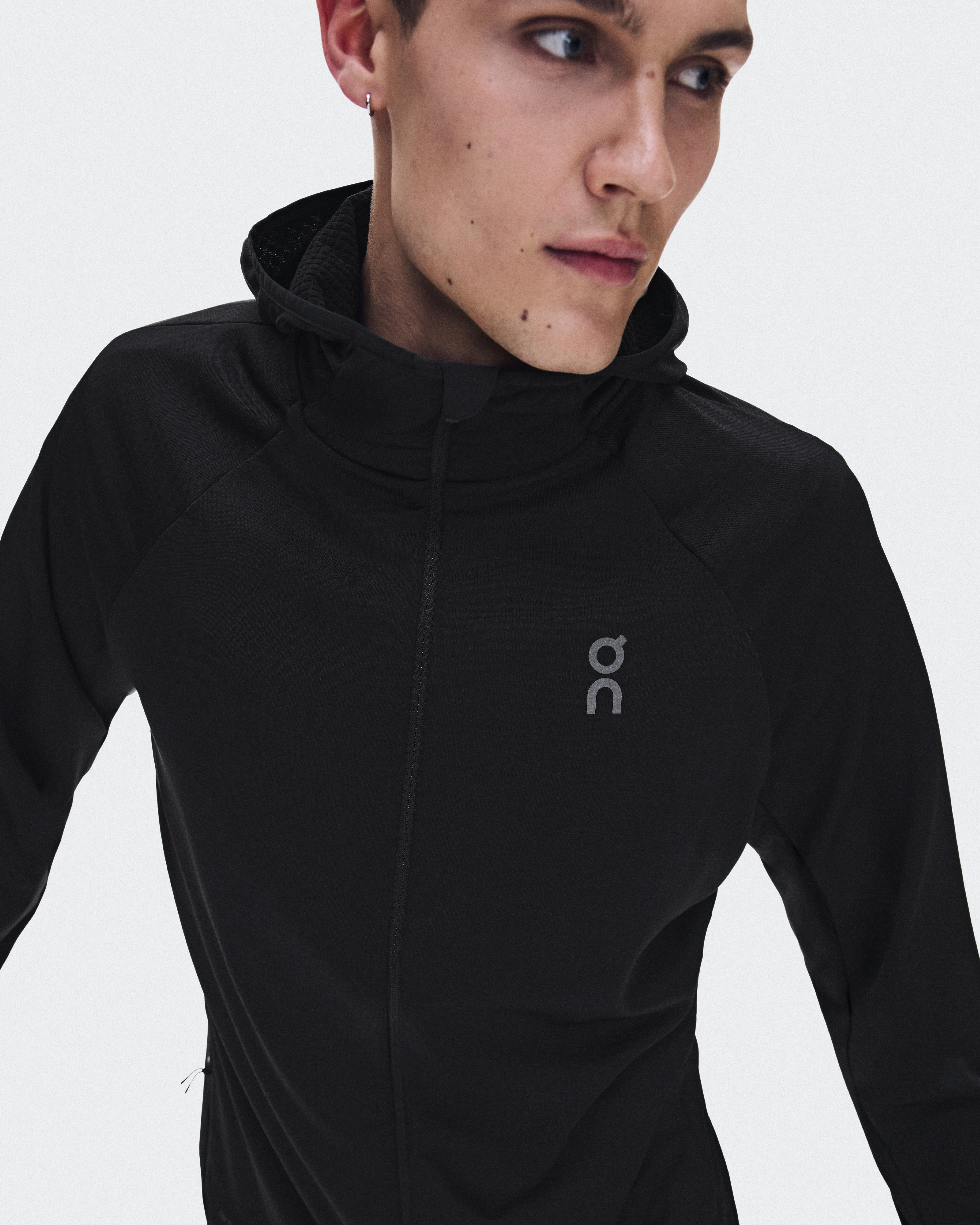 Climate Zip Hoodie - Black