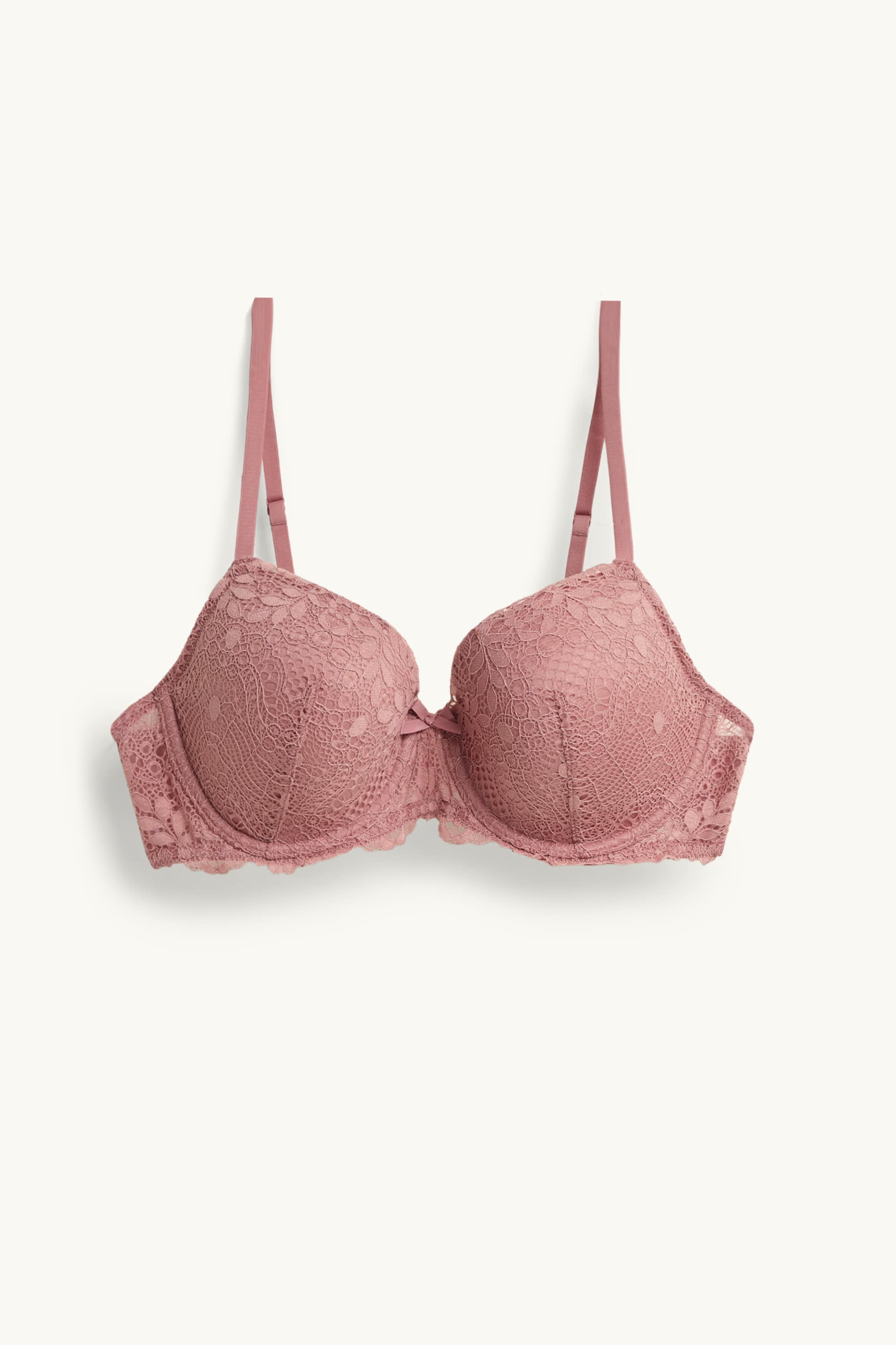 Underwire bra - FULL COVERAGE - padded rose