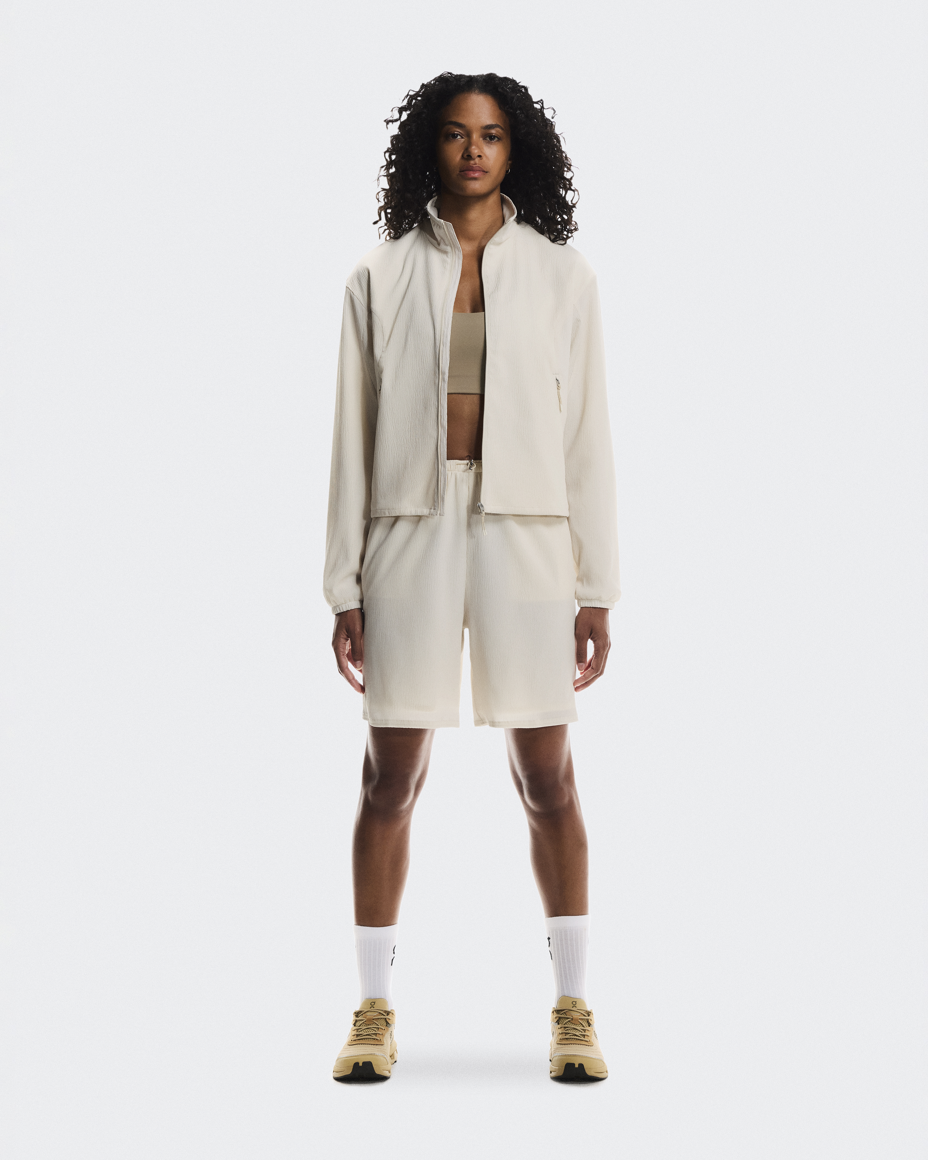Track Shorts - Cream