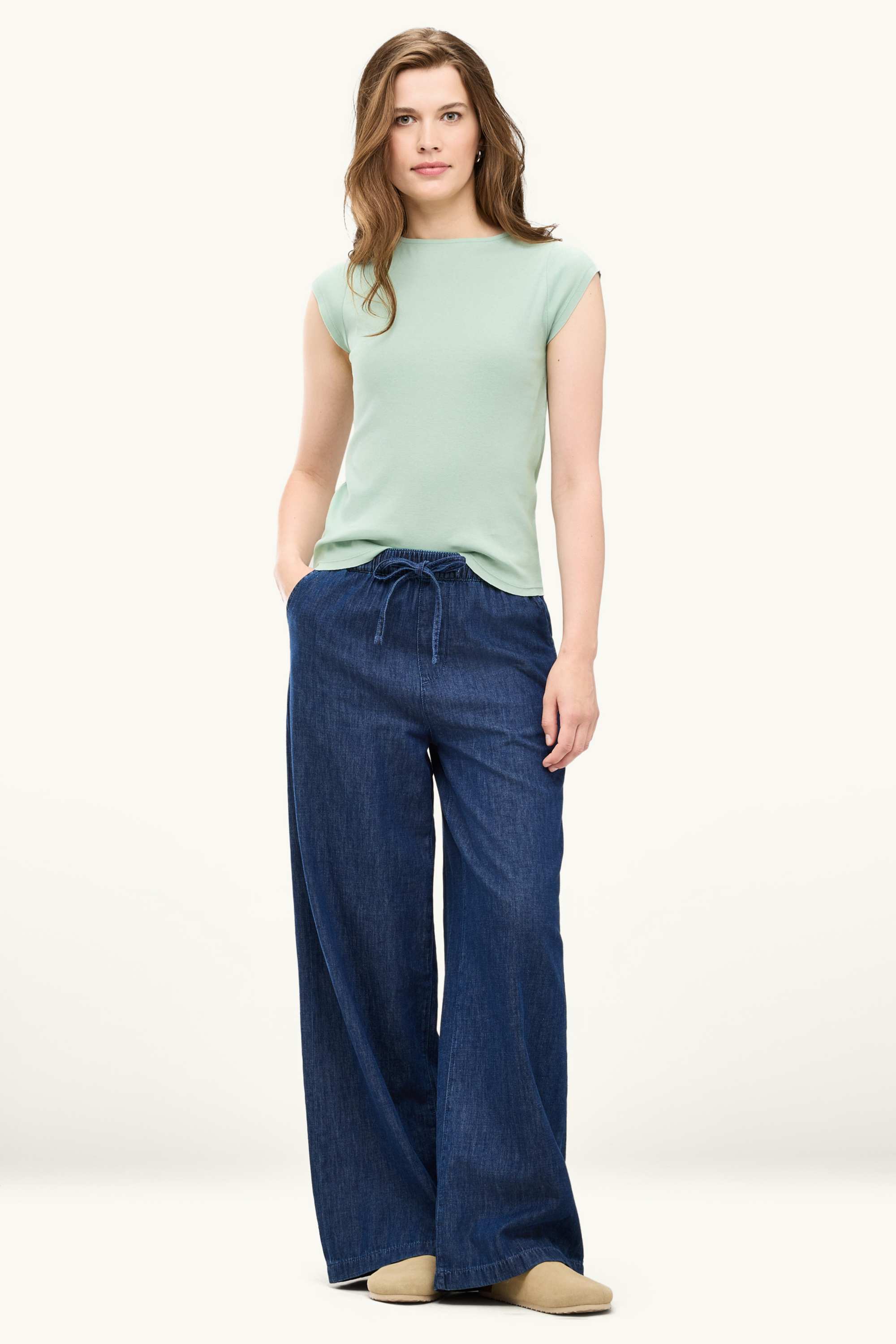 T-shirt - slim fit mint green