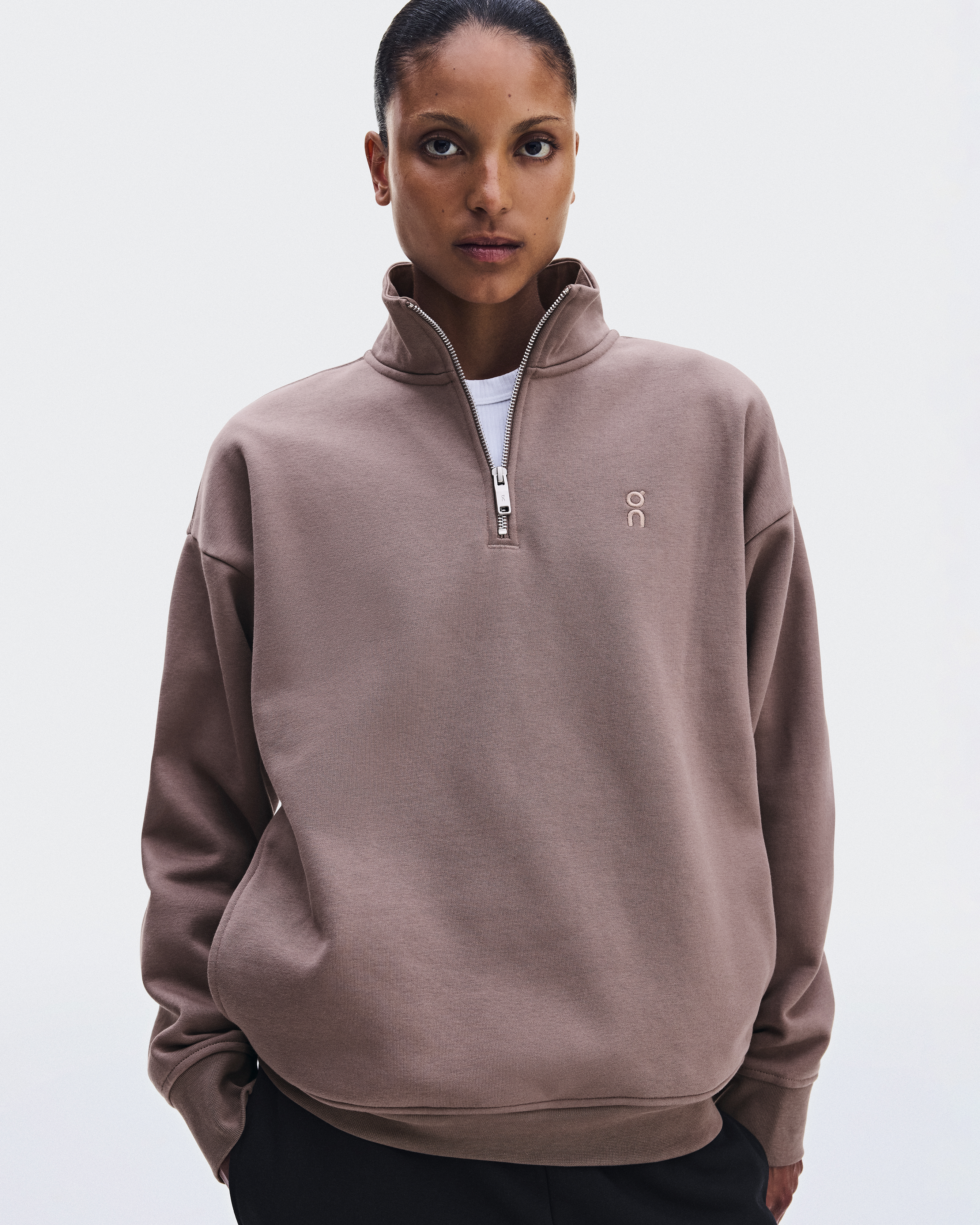 Club Collective 1/4 Zip - Clove