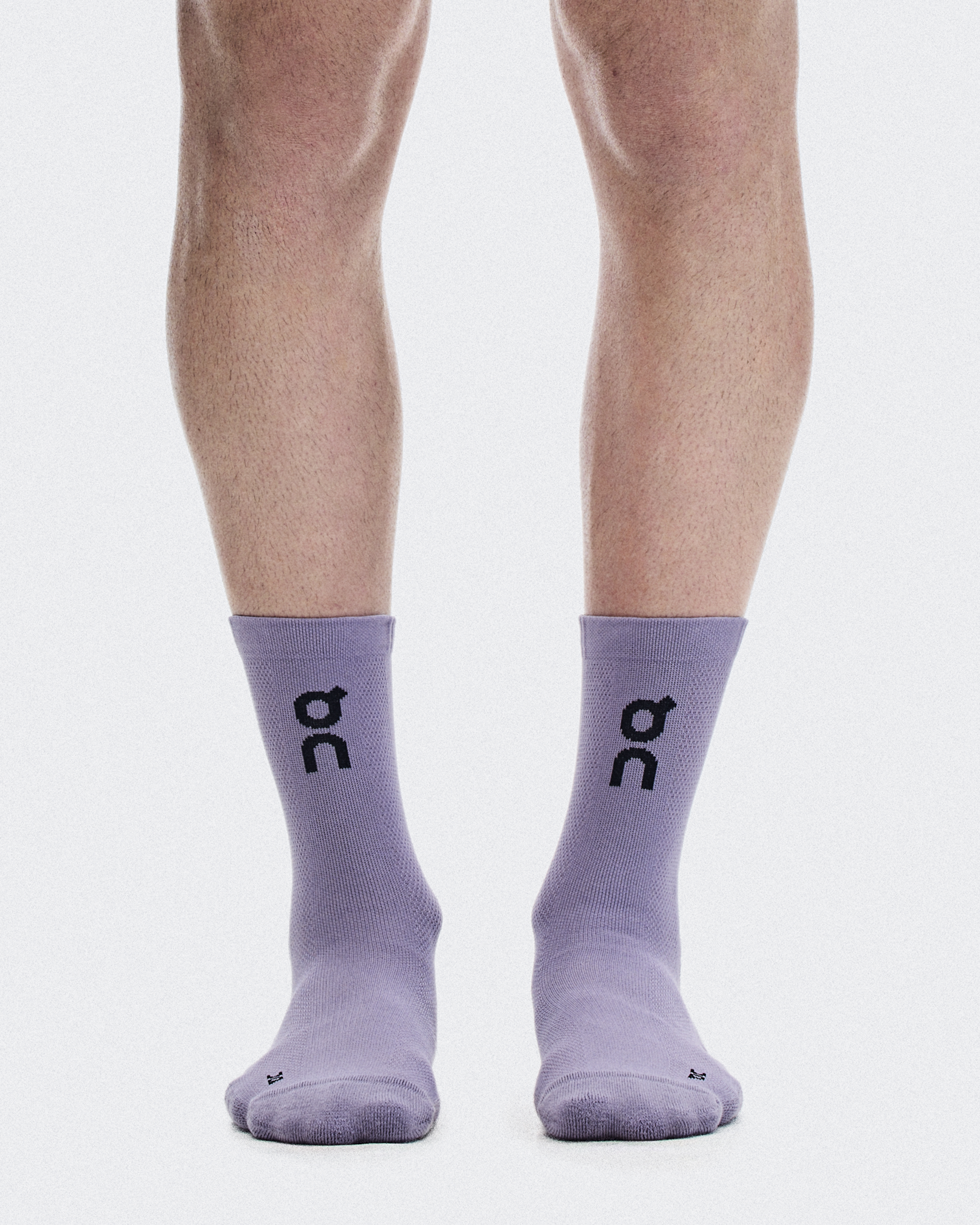 Core Run Sock High 2P - Foxglove | Mallow