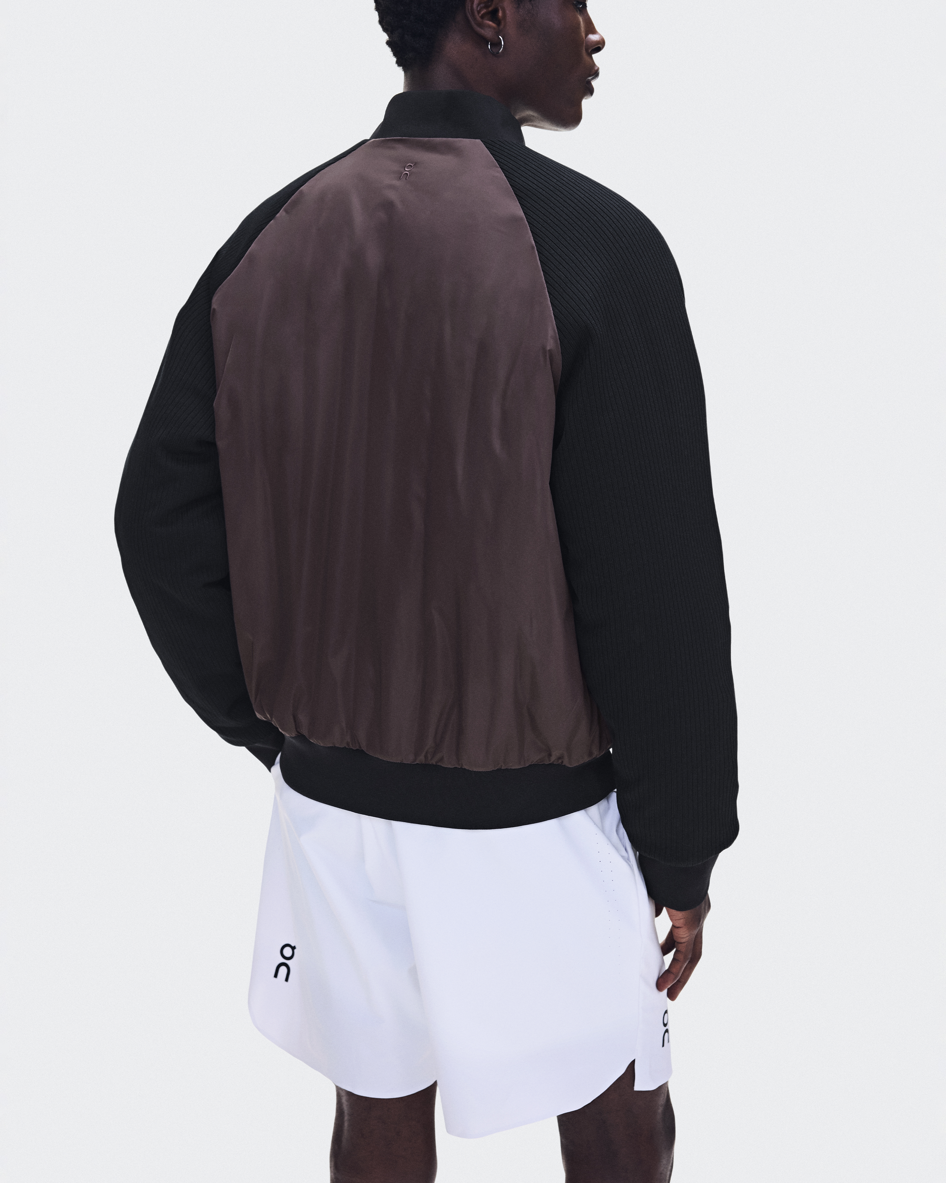 Courtside Bomber - Mulberry | Black