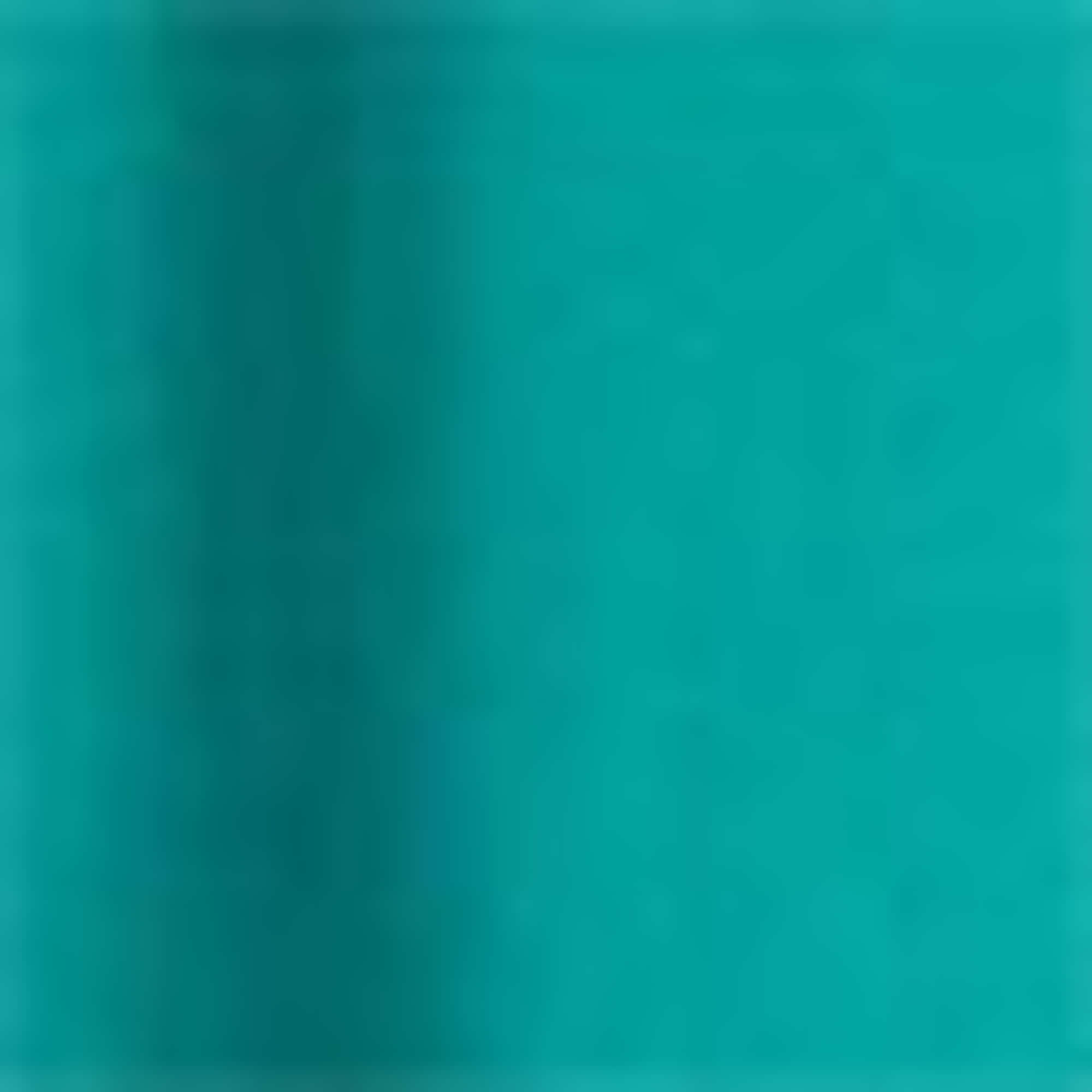 V-neck A-line dress turquoise