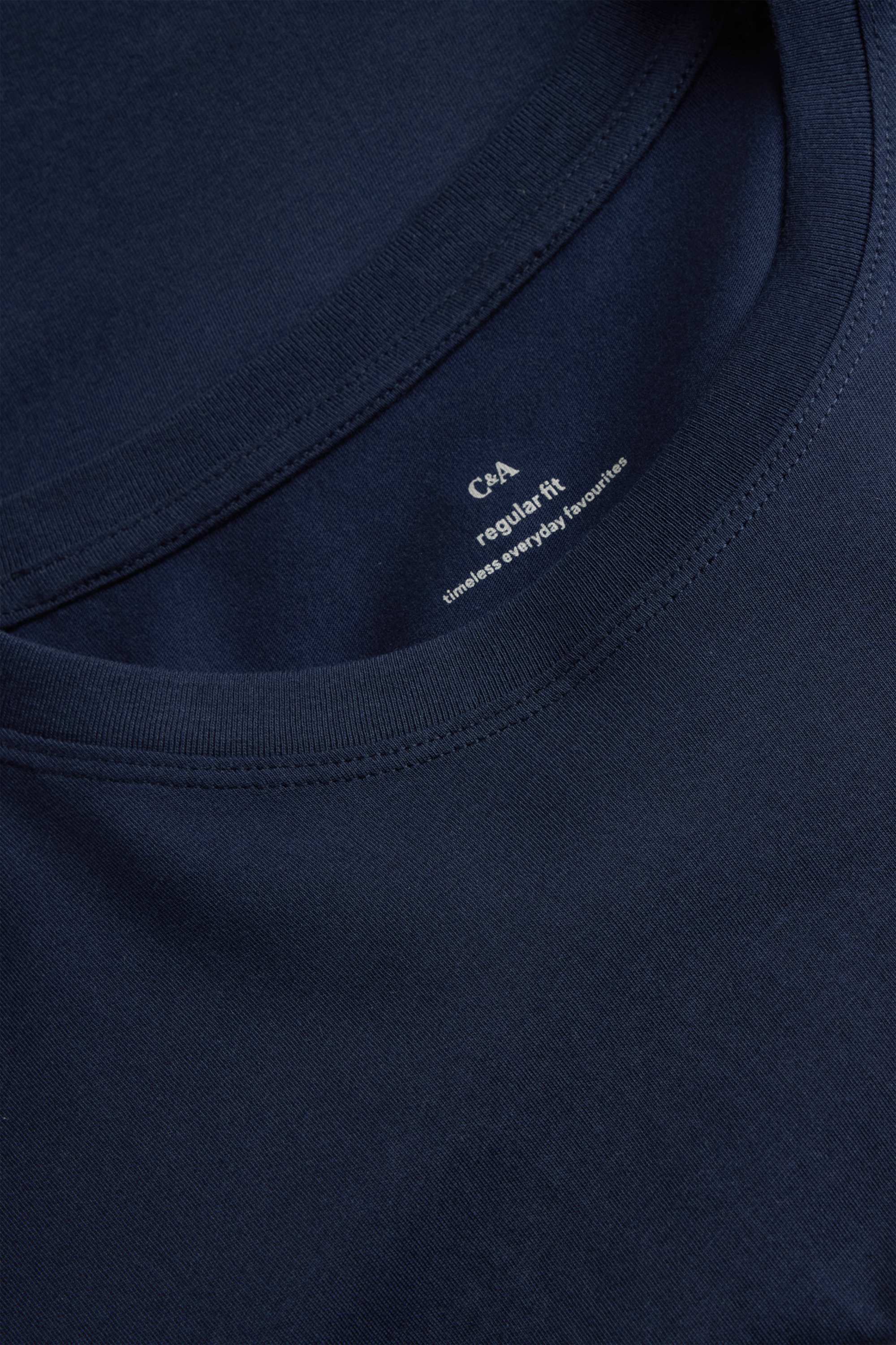 T-shirt - regular fit dark blue