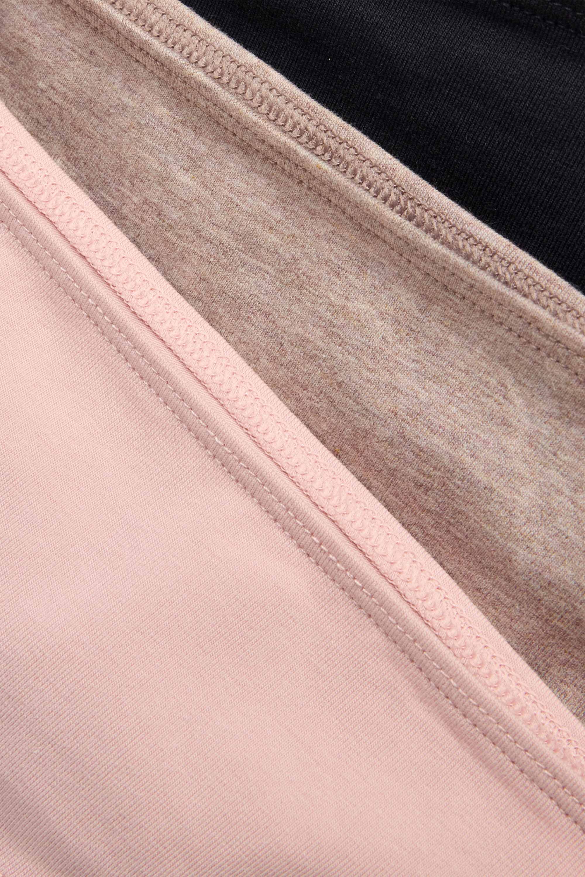 Multipack of 3 - knickers rose / beige