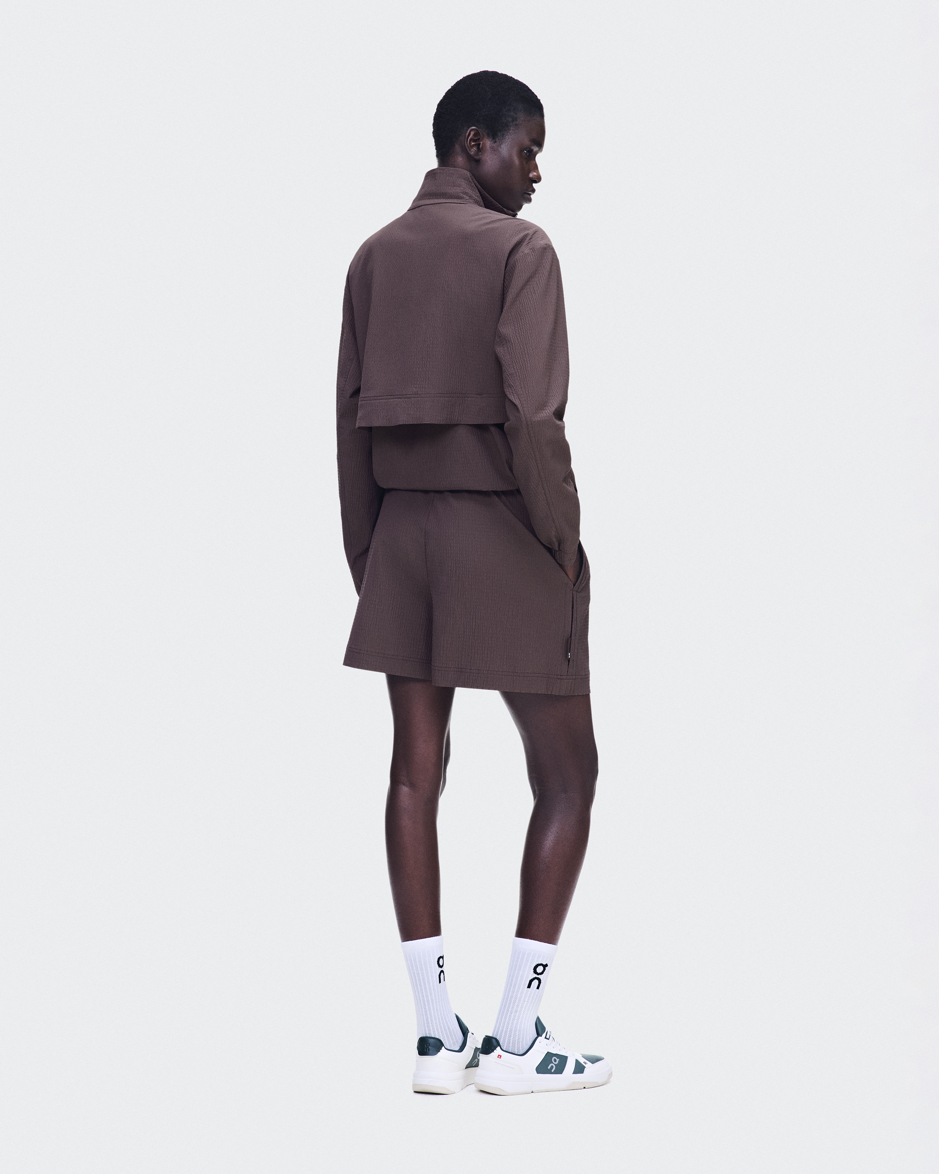 Courtside 1/2 Zip Eaze - Mulberry