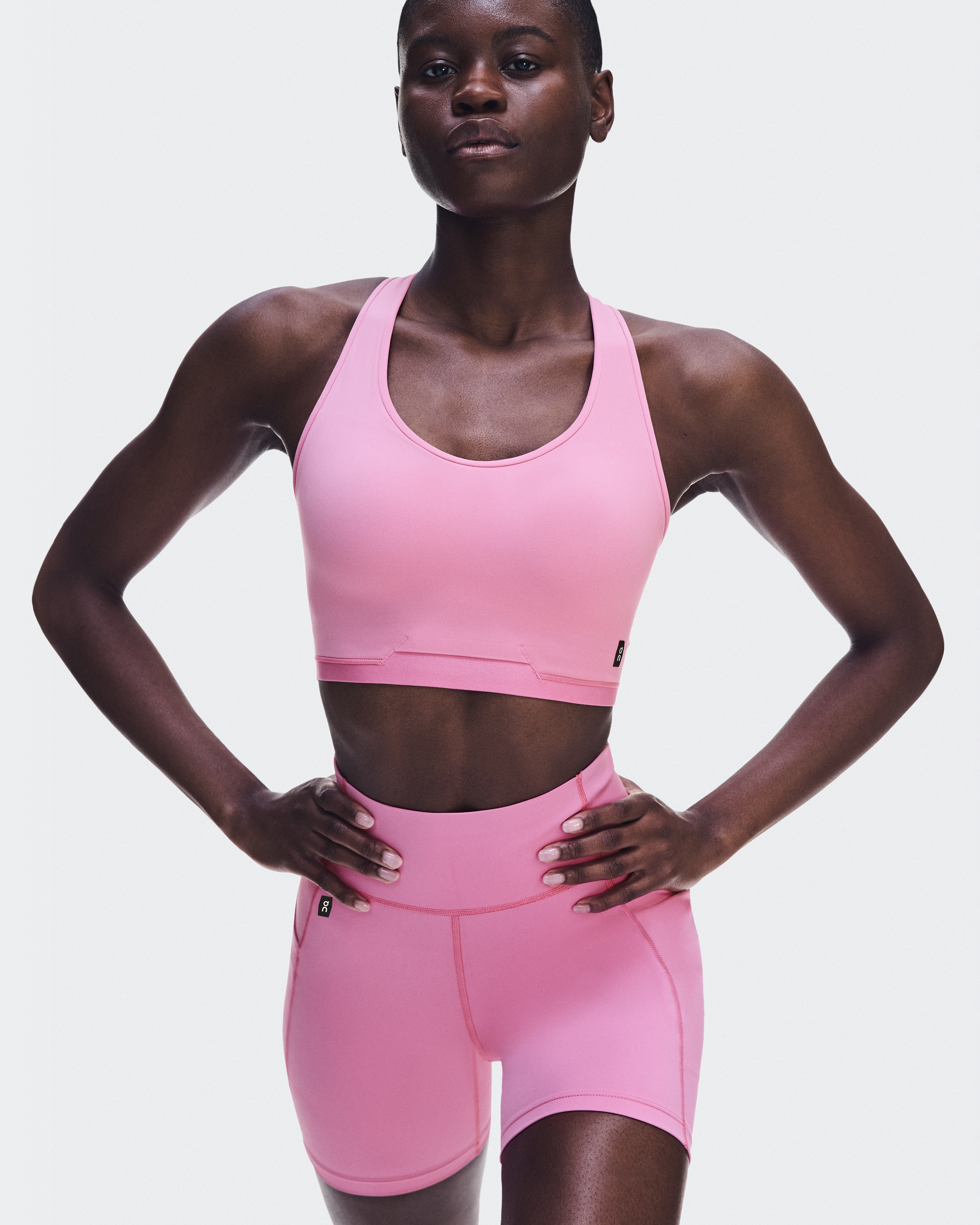 Train Tights Short 6" - Bubblegum