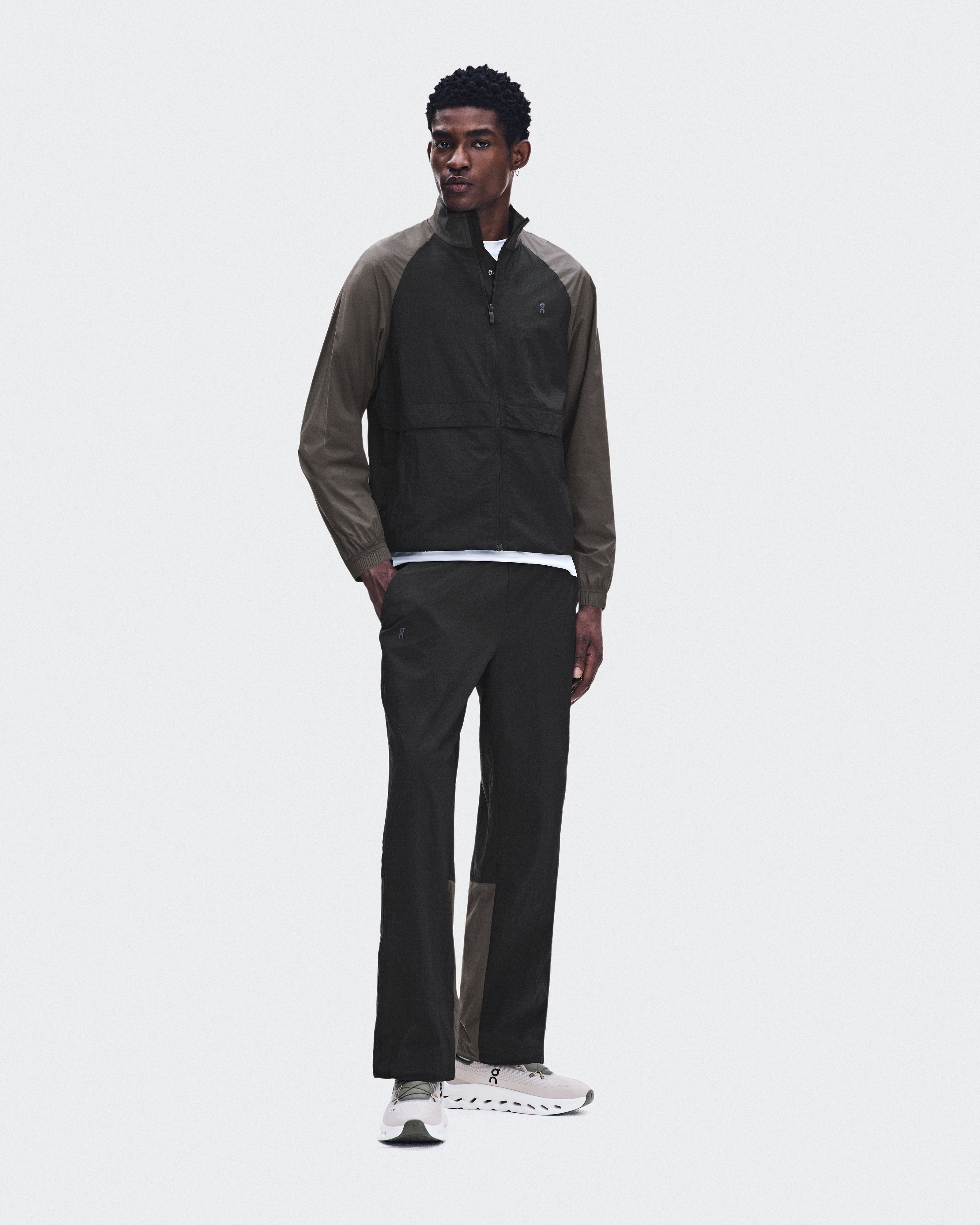 All-Day Track Jacket - Black | Espresso