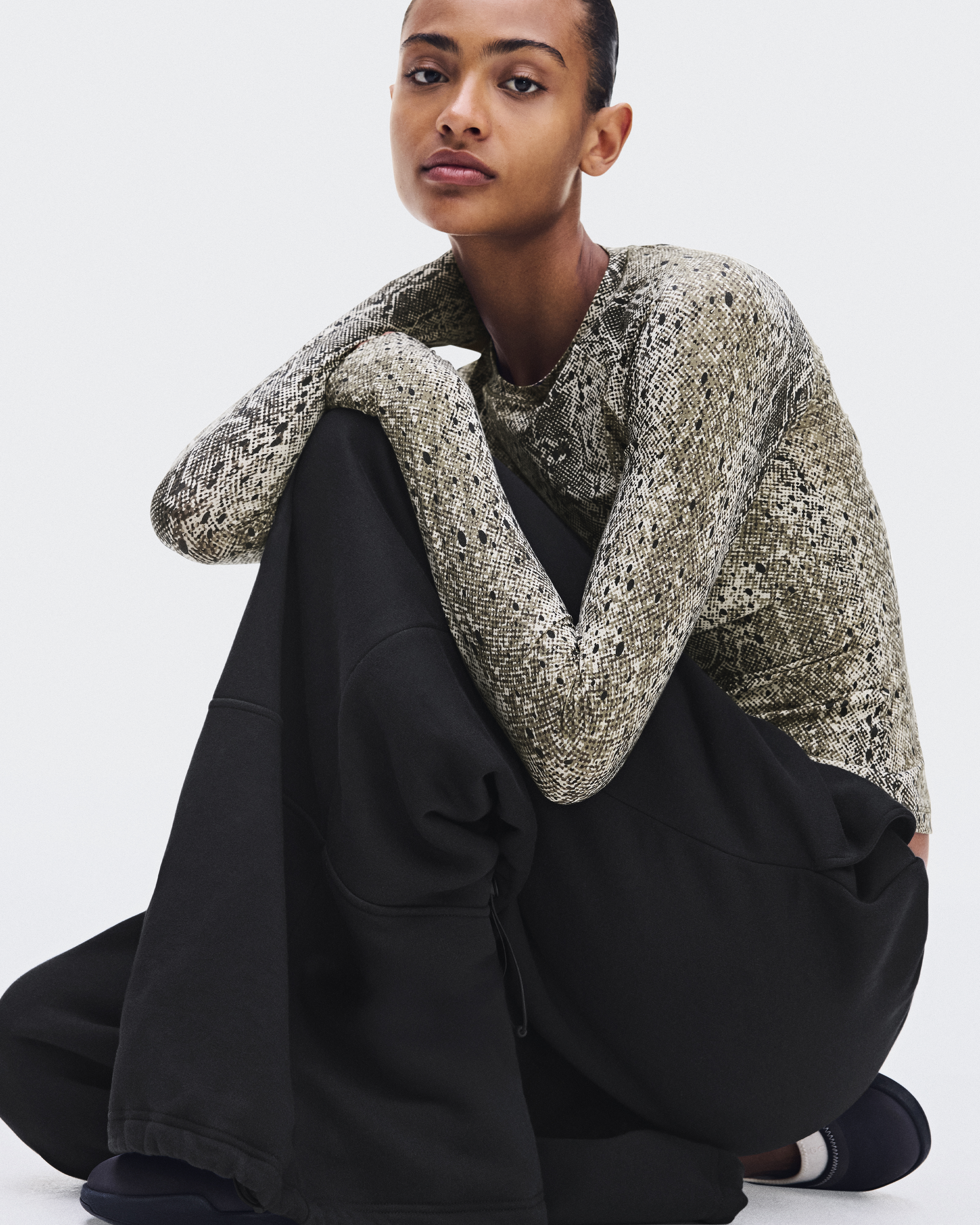 Oversized Sweatpants - Black