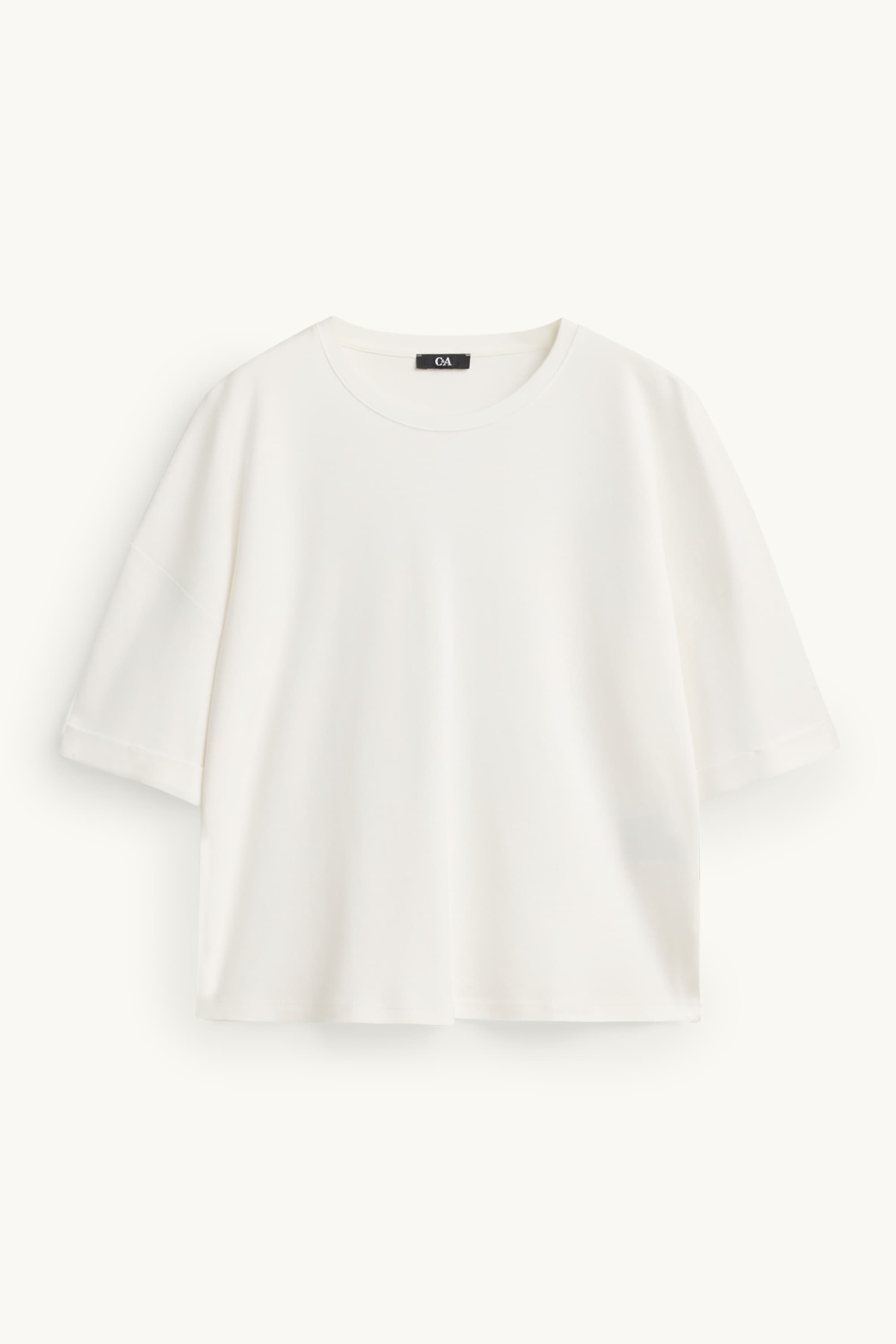 T-shirt - relaxed fit white