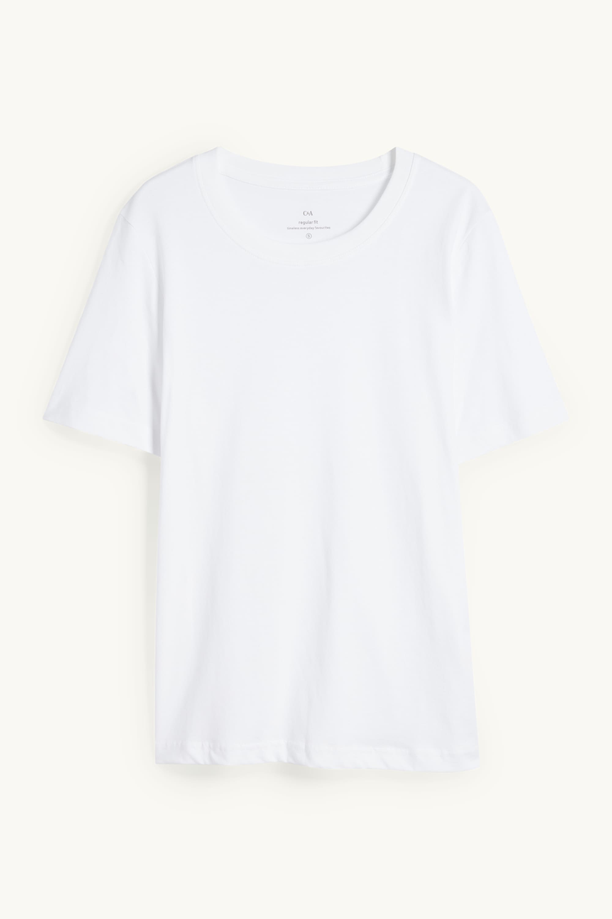 T-shirt - regular fit white