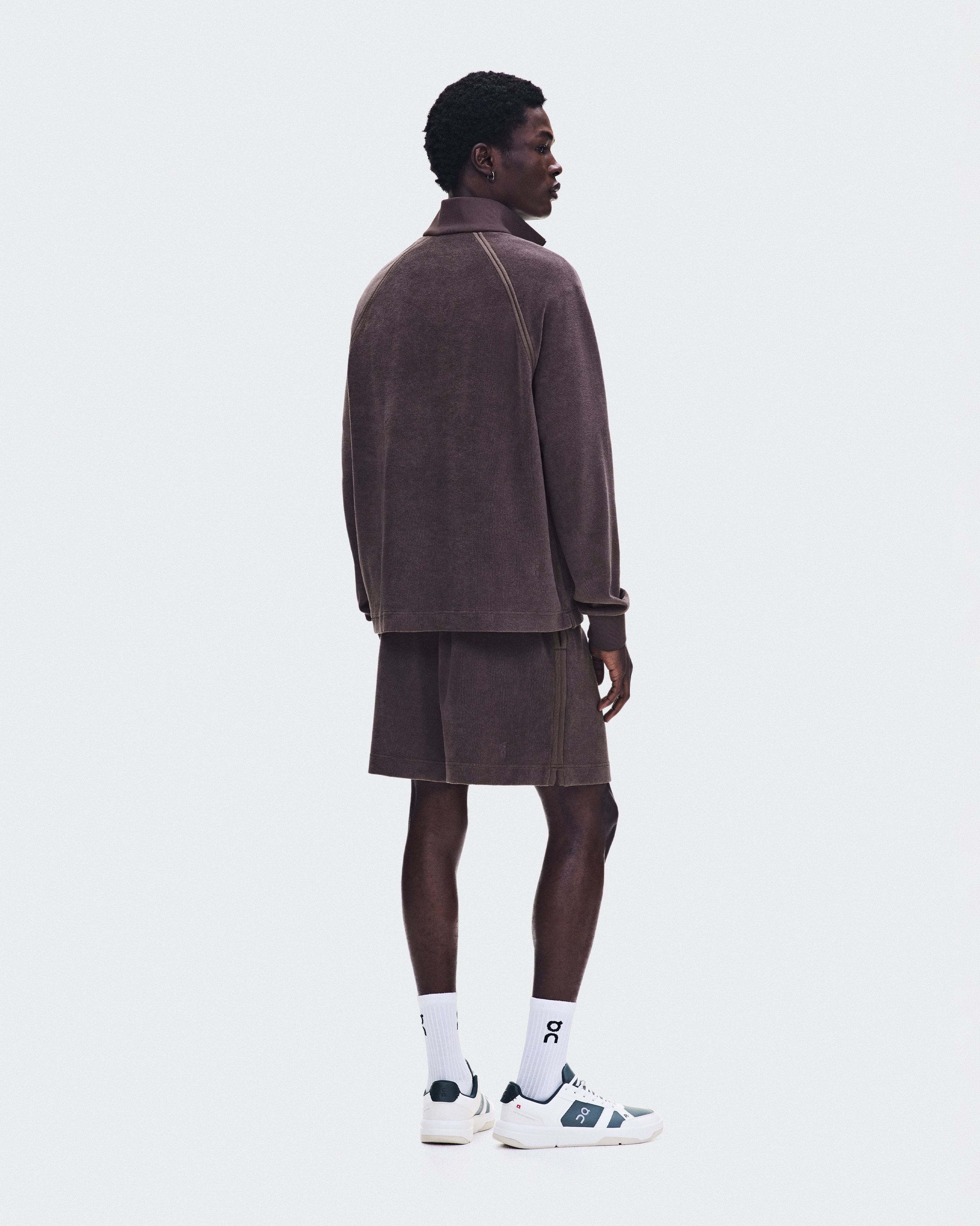 Courtside Pullover Terry - Mulberry