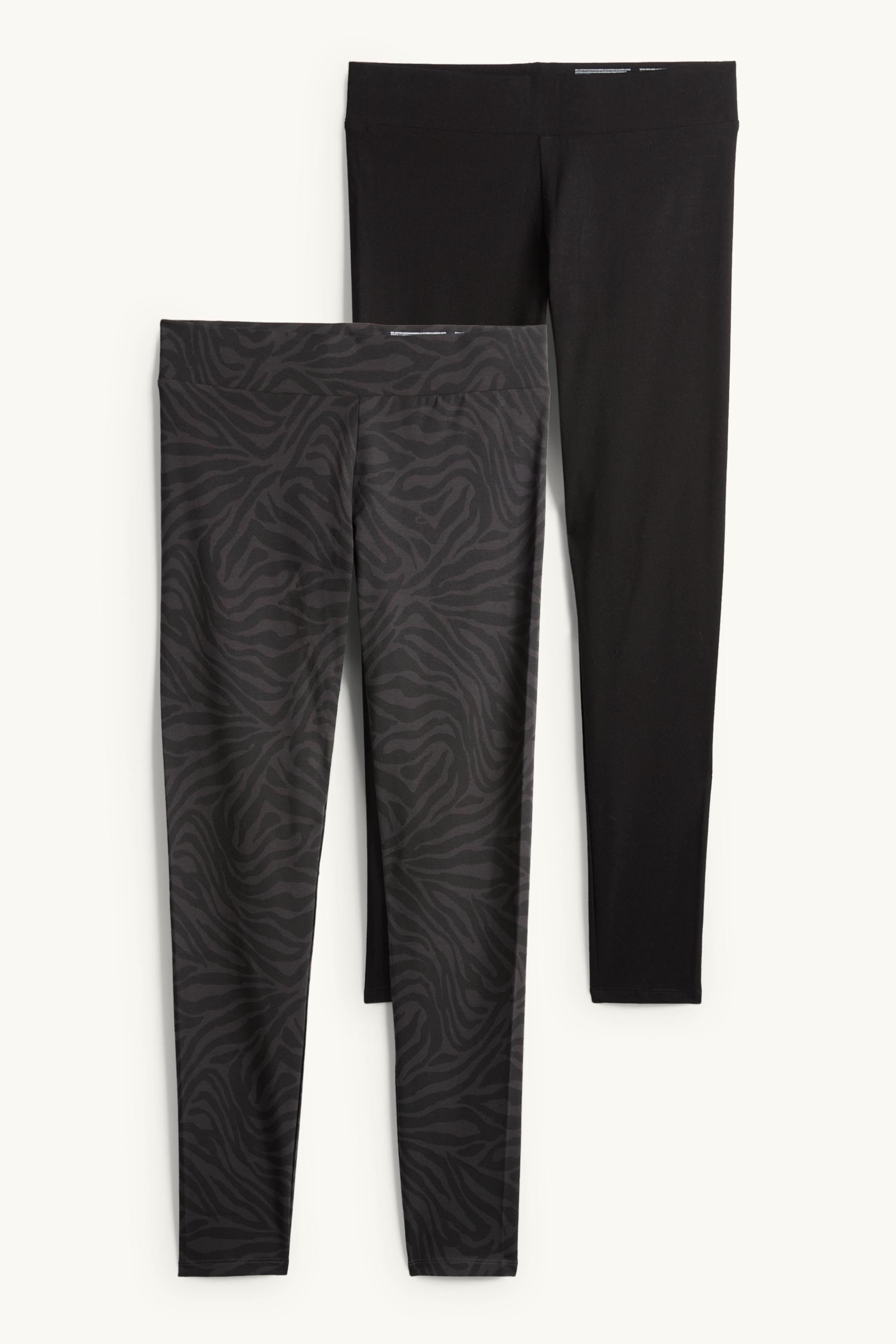 Multipack of 2 - leggings black