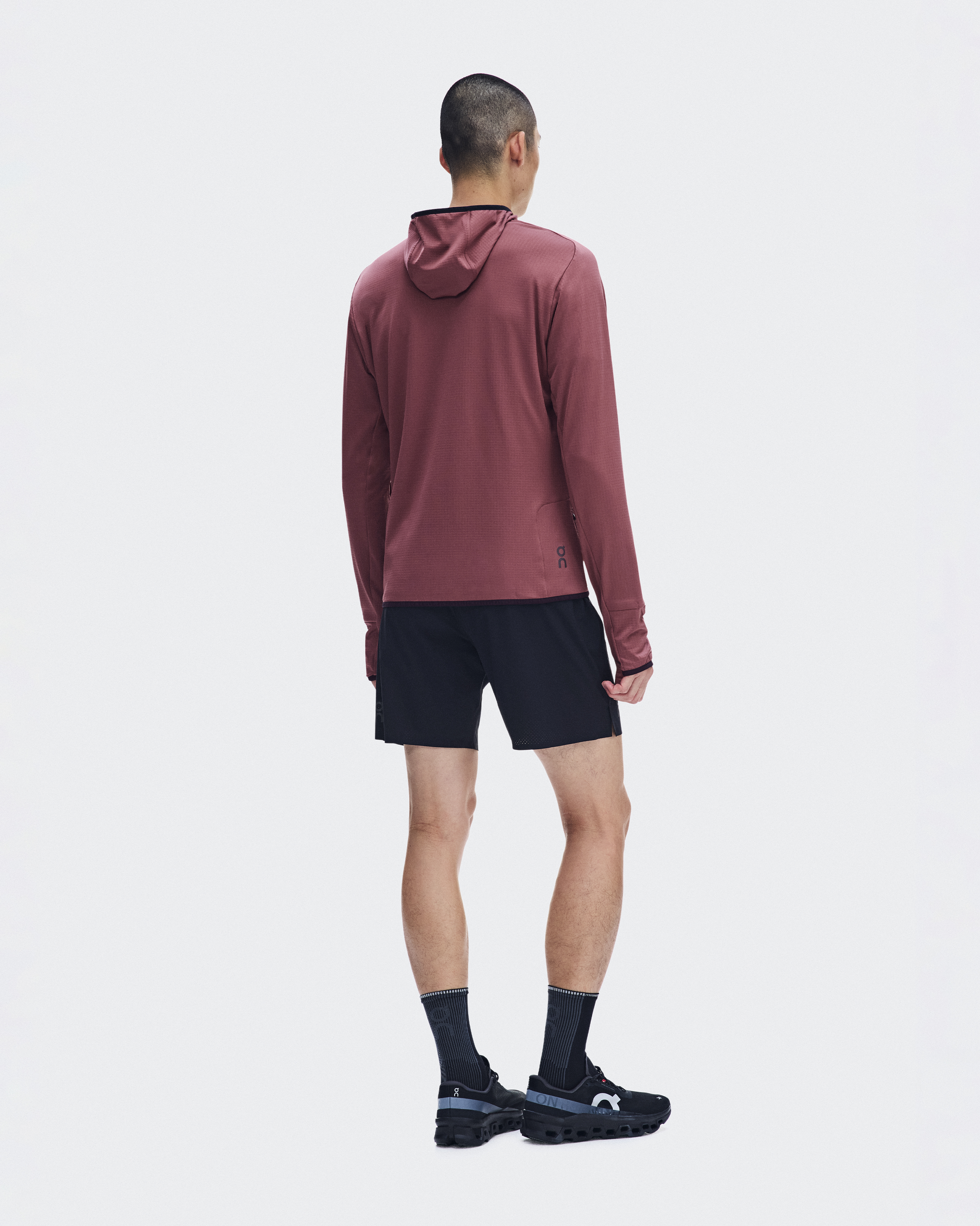 Climate Zip Hoodie - Barberry