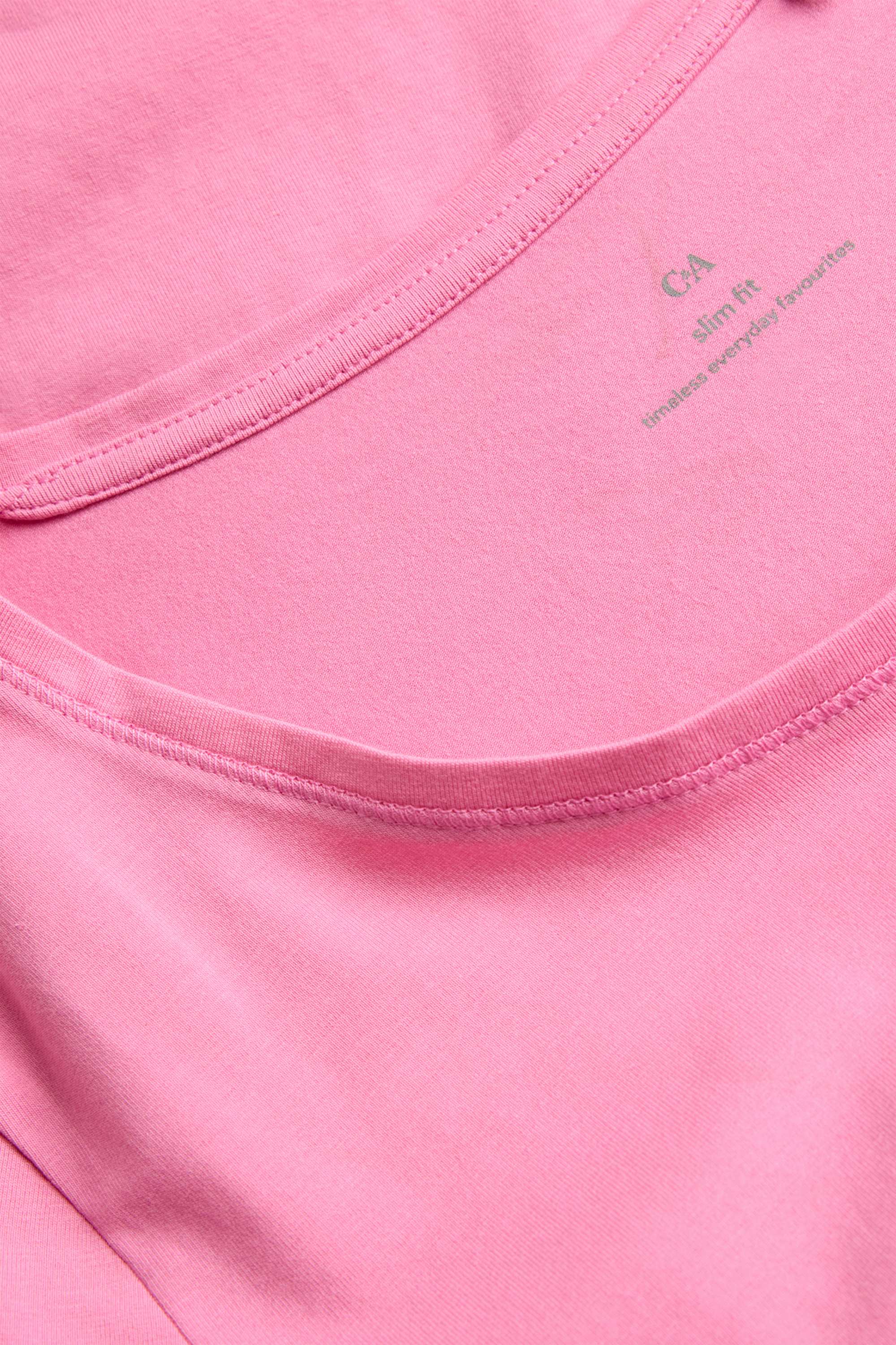 T-shirt - slim fit pink