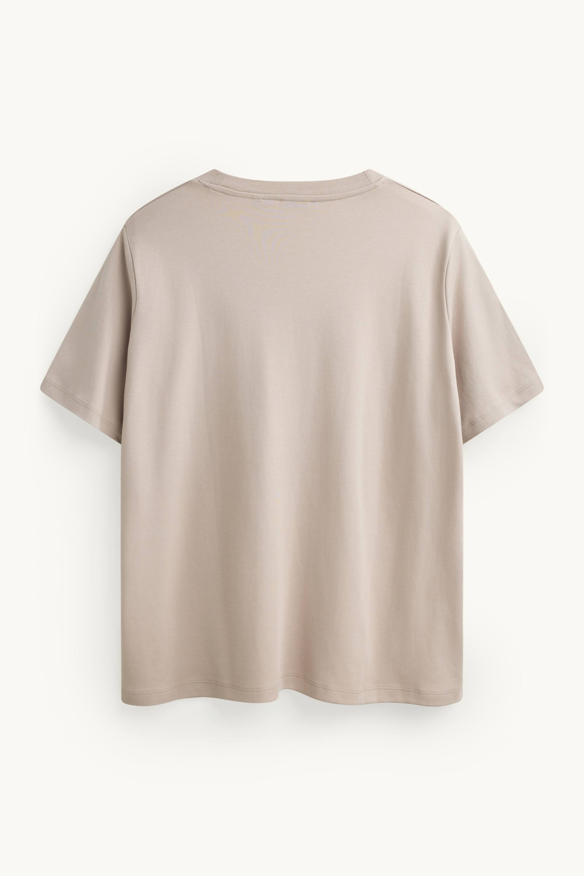 T-shirt - regular fit sand-coloured