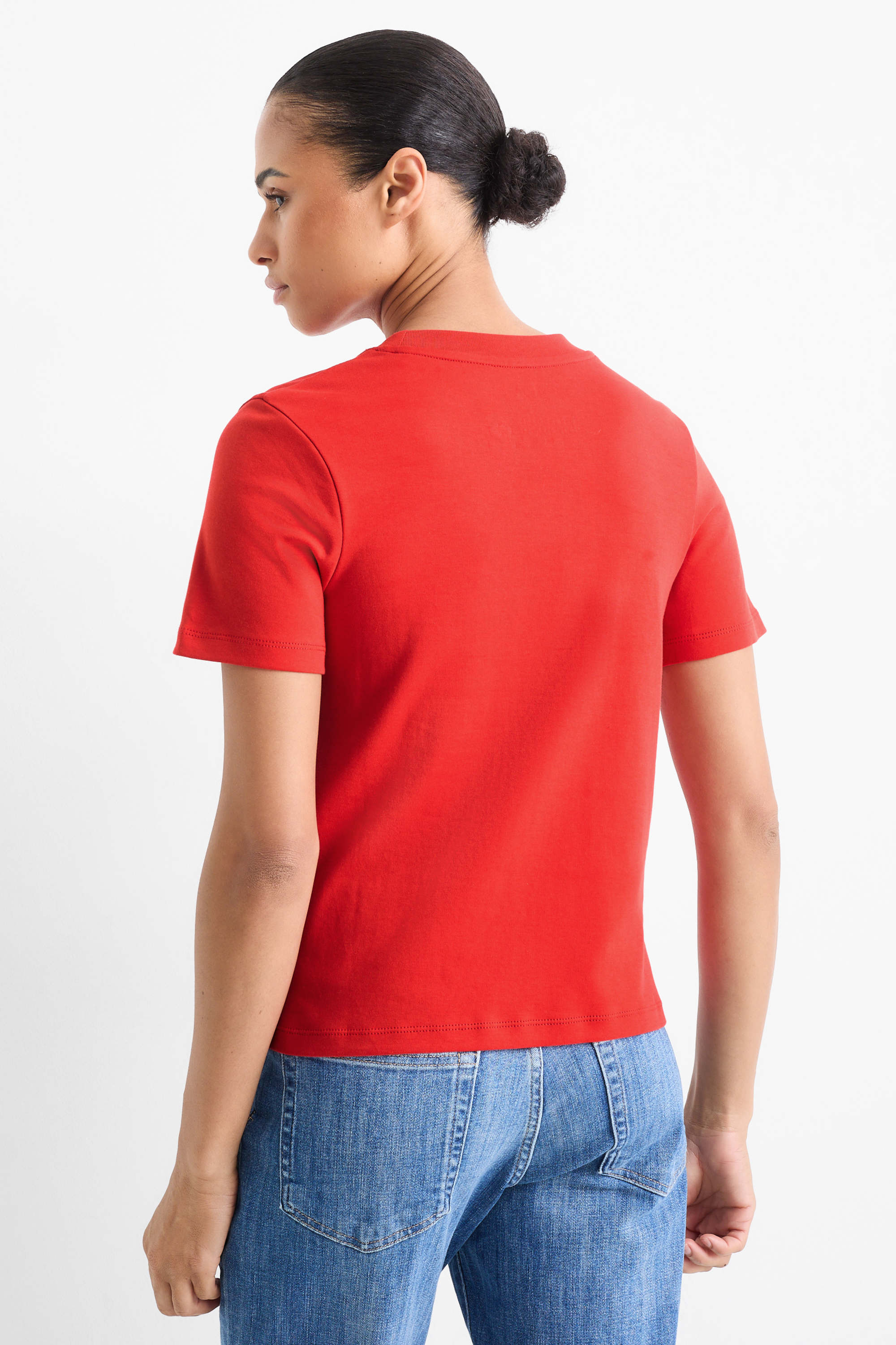T-shirt - slim fit red