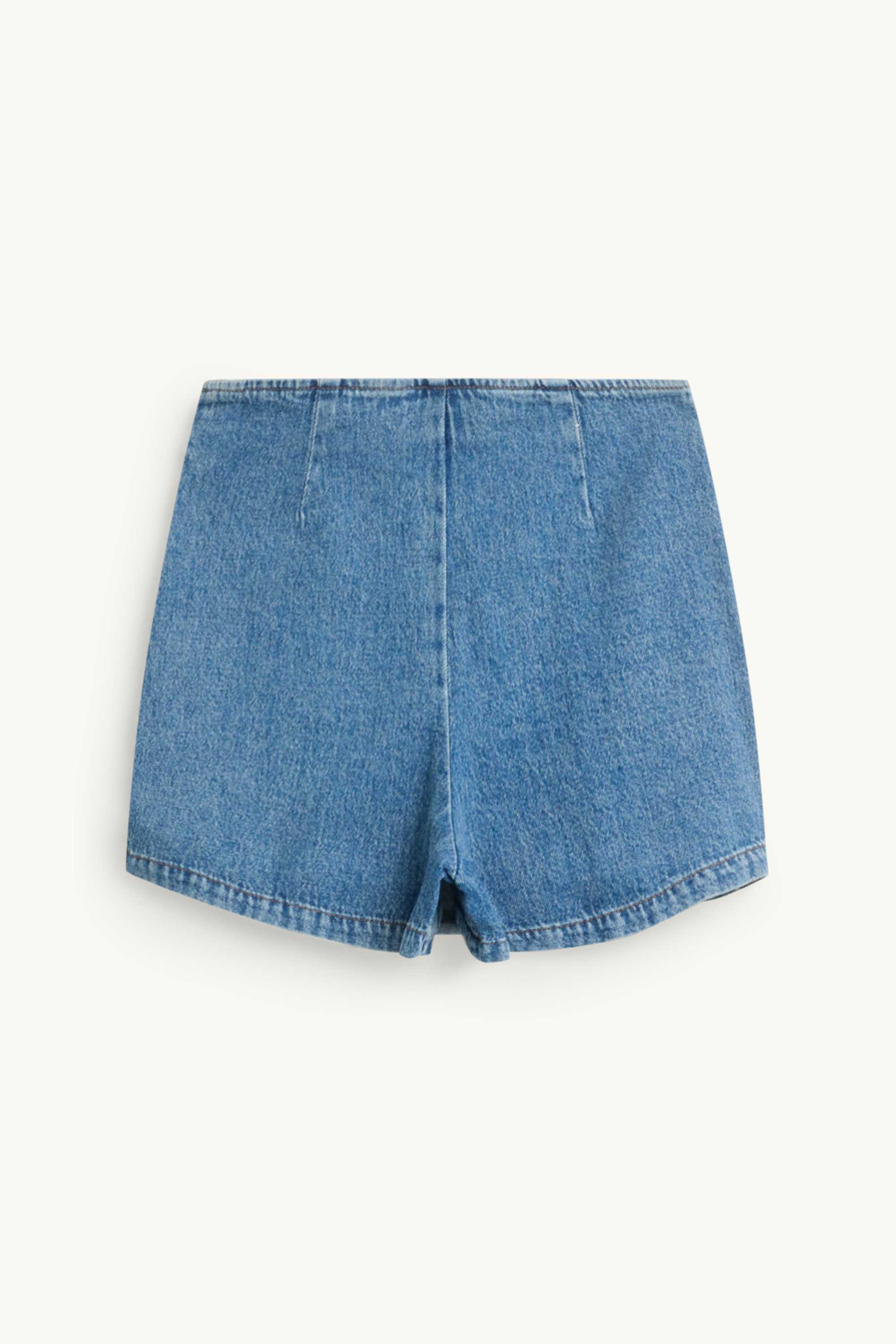 Denim skort blue denim
