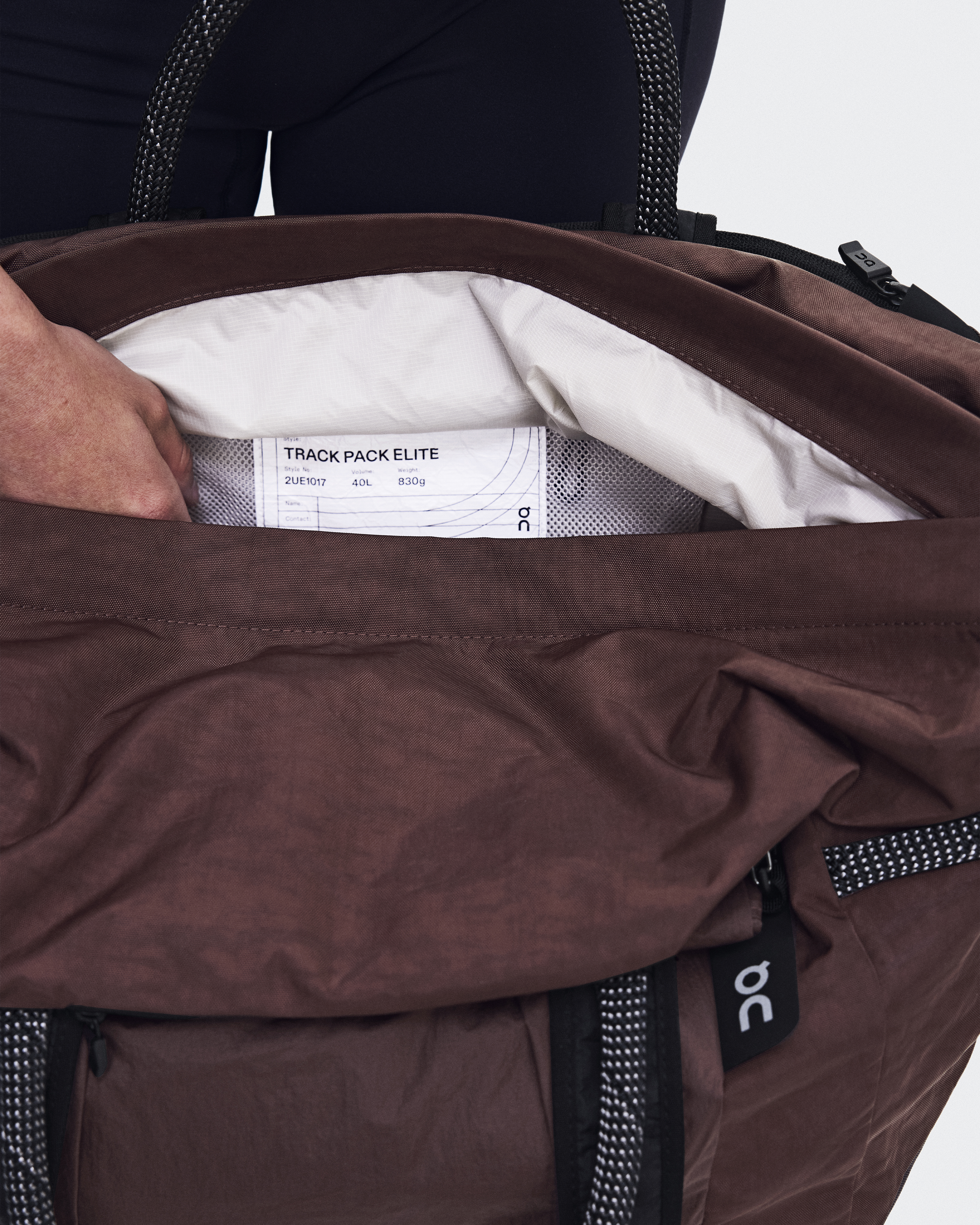 Track Pack 40L Elite - Cacao | Black