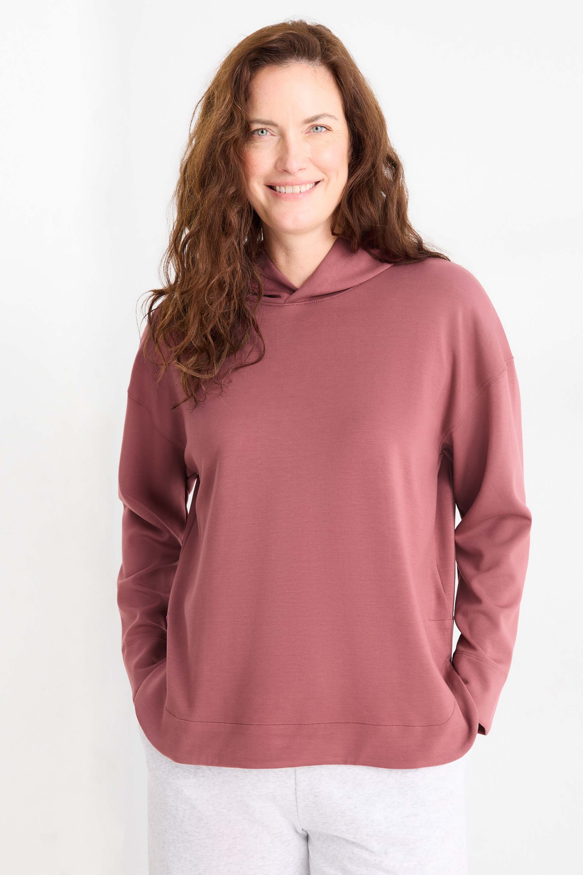 Hoodie bordeaux