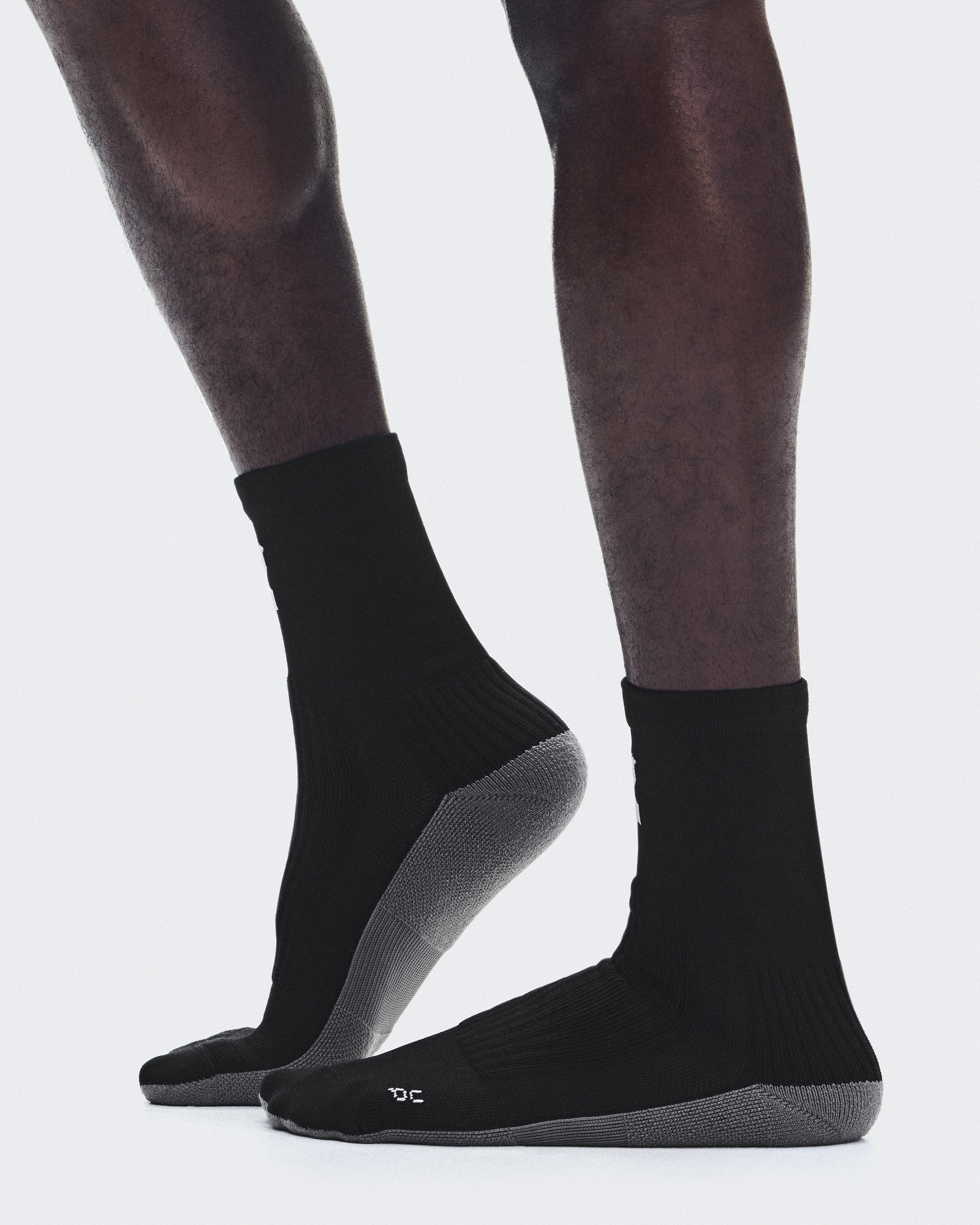 Trail Sock High 2P - Black | Black