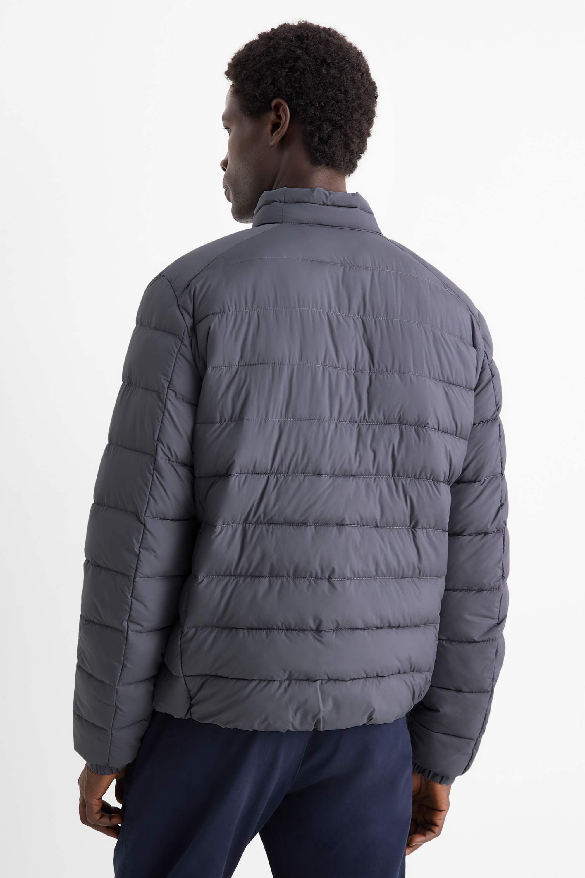 Quilted jacket gray