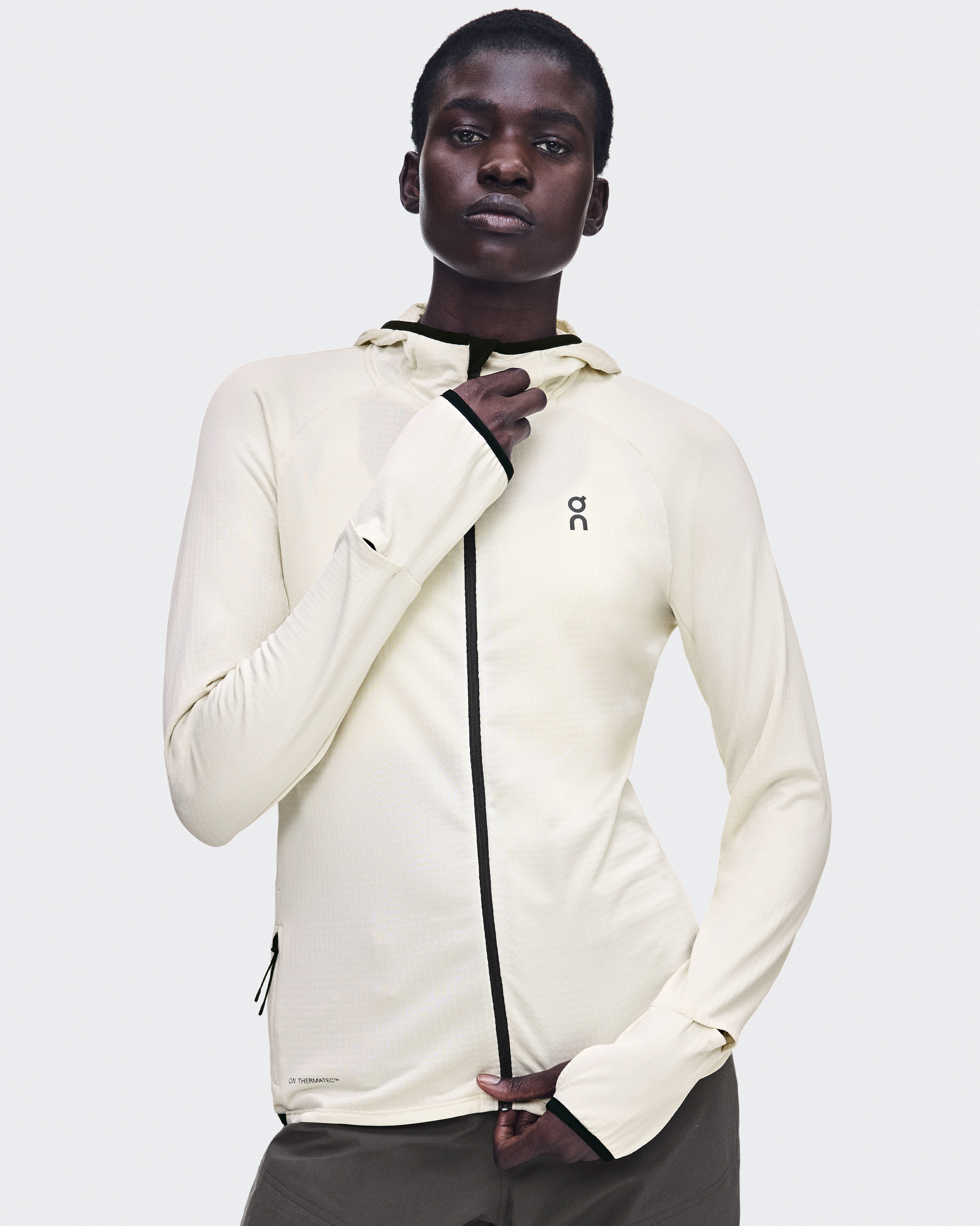 Climate Zip Hoodie - Hare