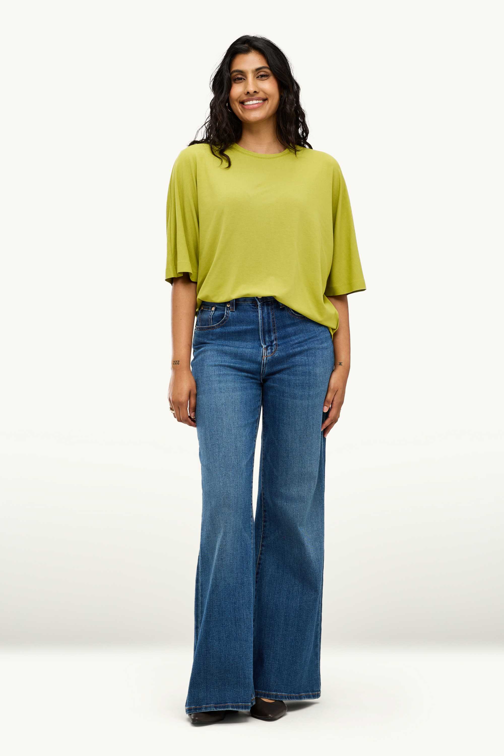 T-shirt - relaxed fit light green