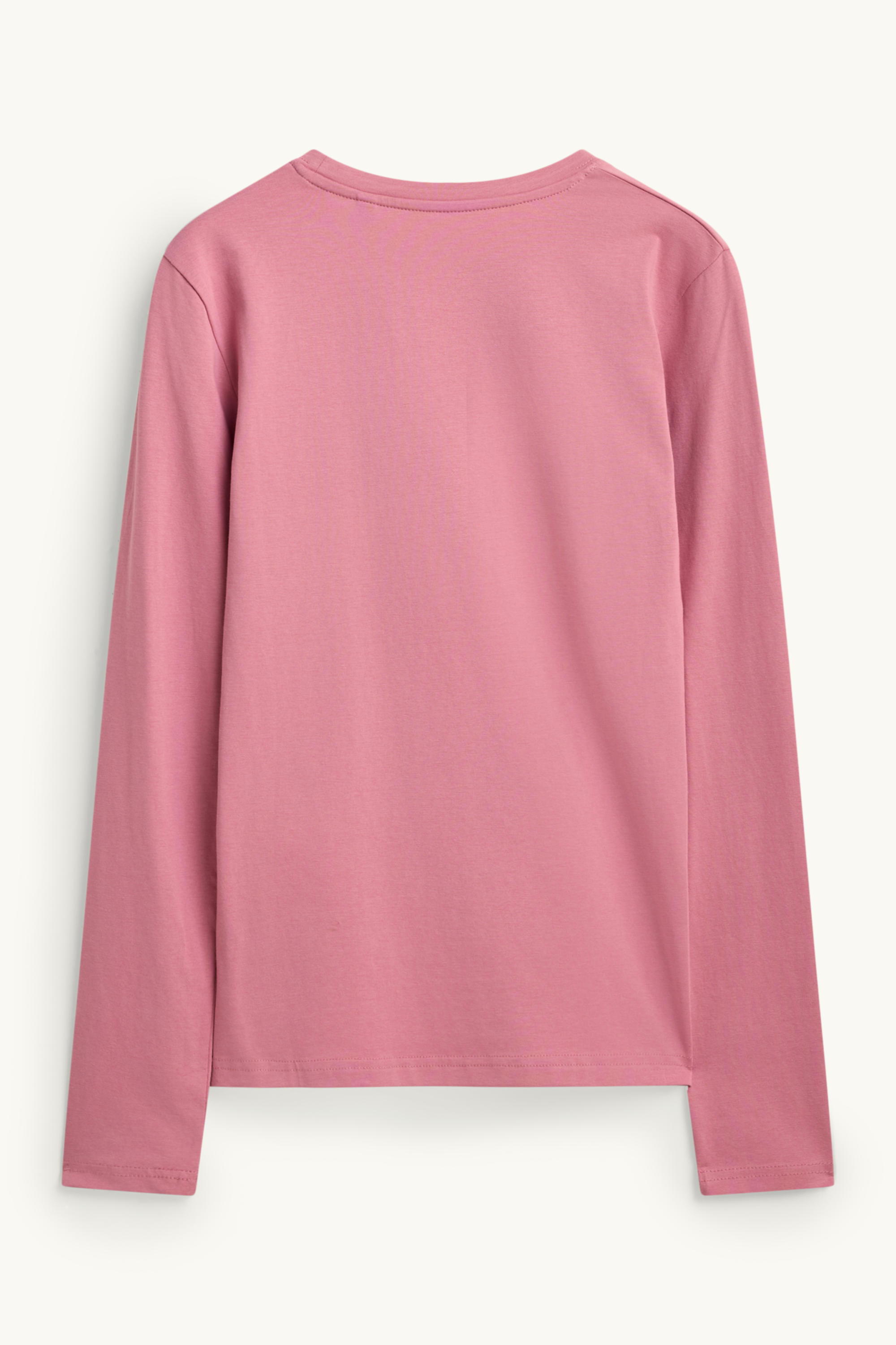 Long sleeve top - slim fit pink