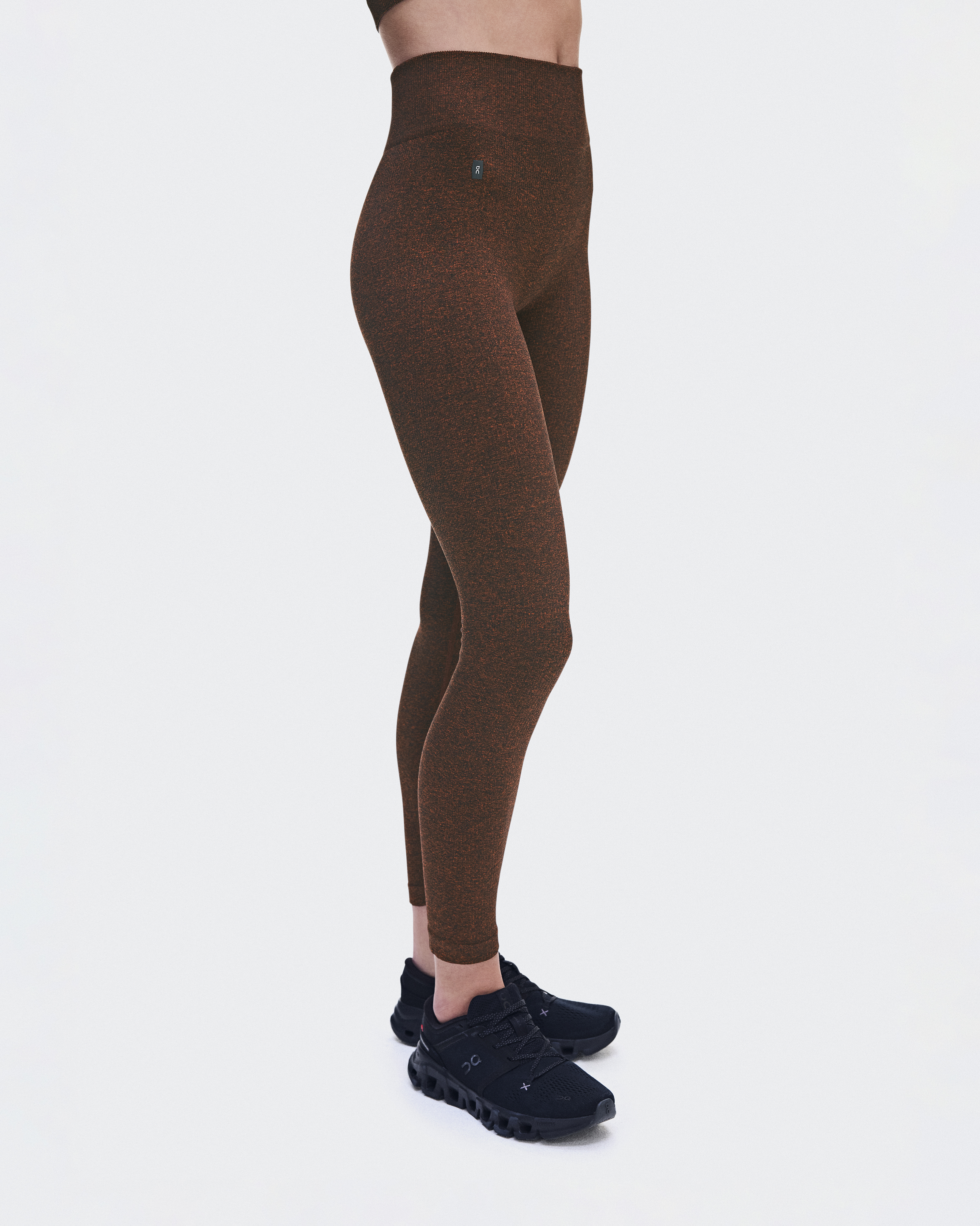 Studio Knit Leggings - Cinnamon Heather