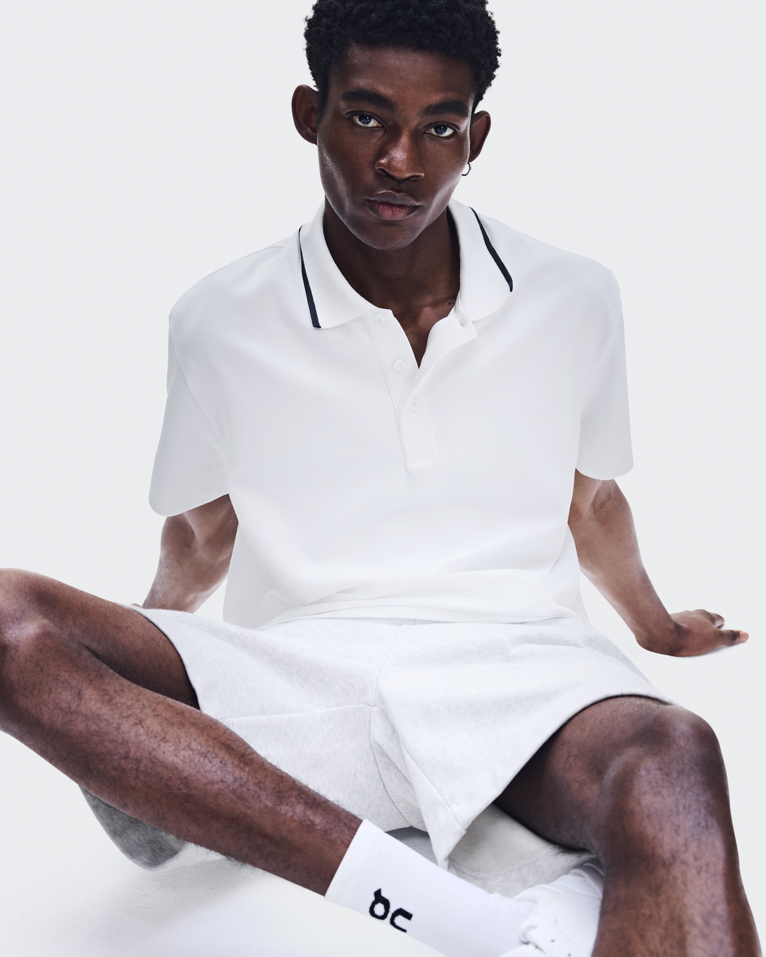 Courtside Polo - All White