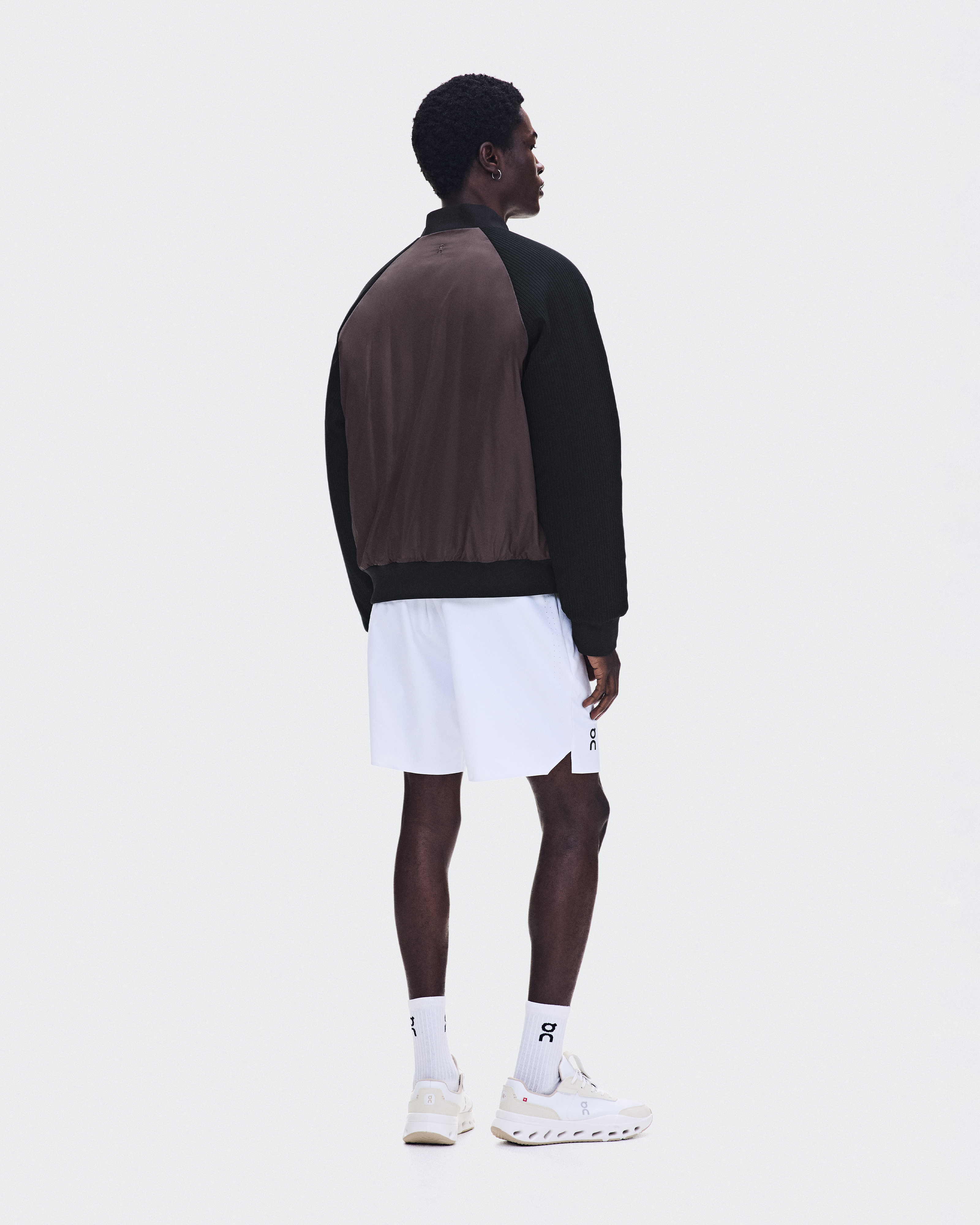 Courtside Bomber - Mulberry | Black