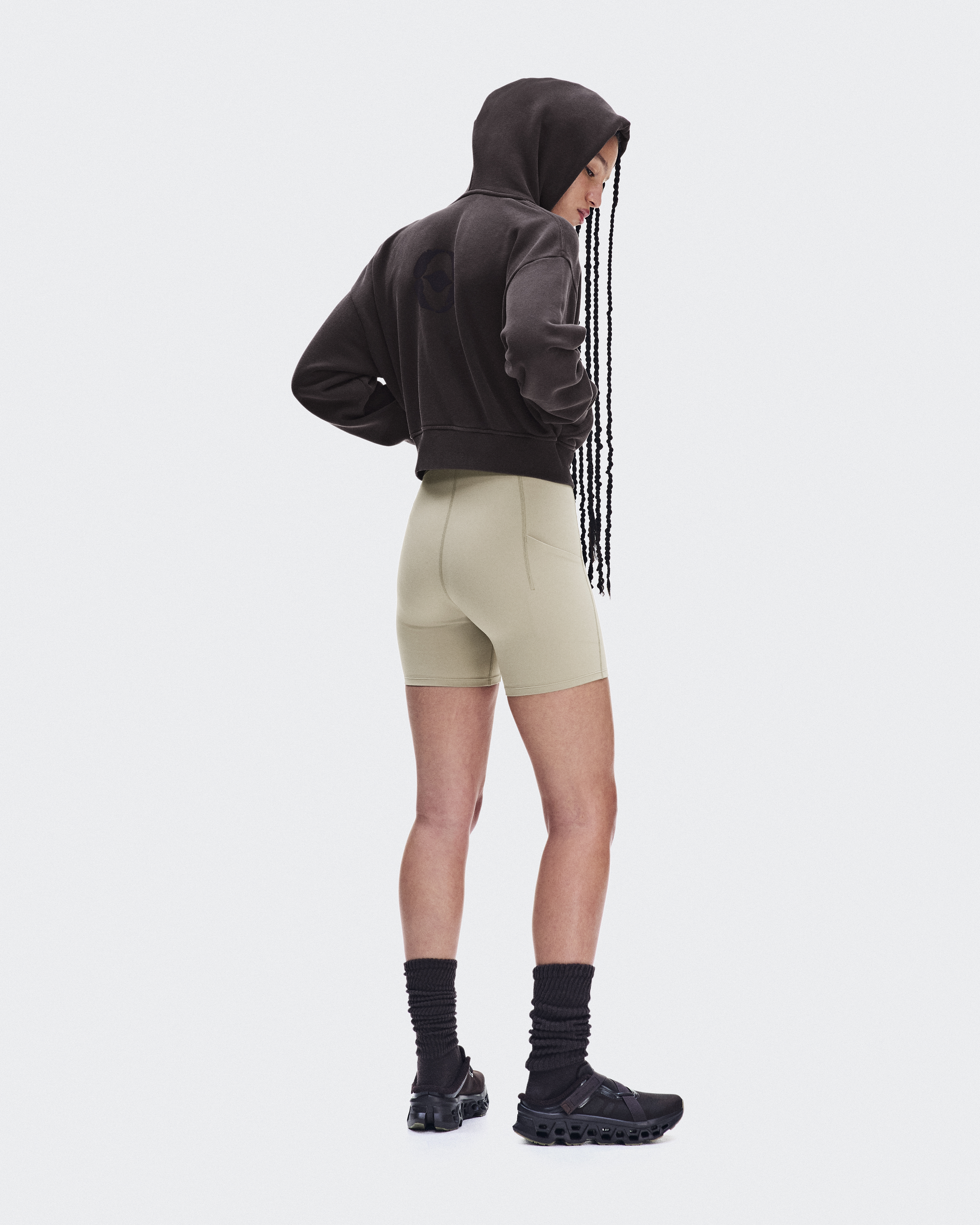 Club Collective Full Zip Hoodie FKA - Espresso